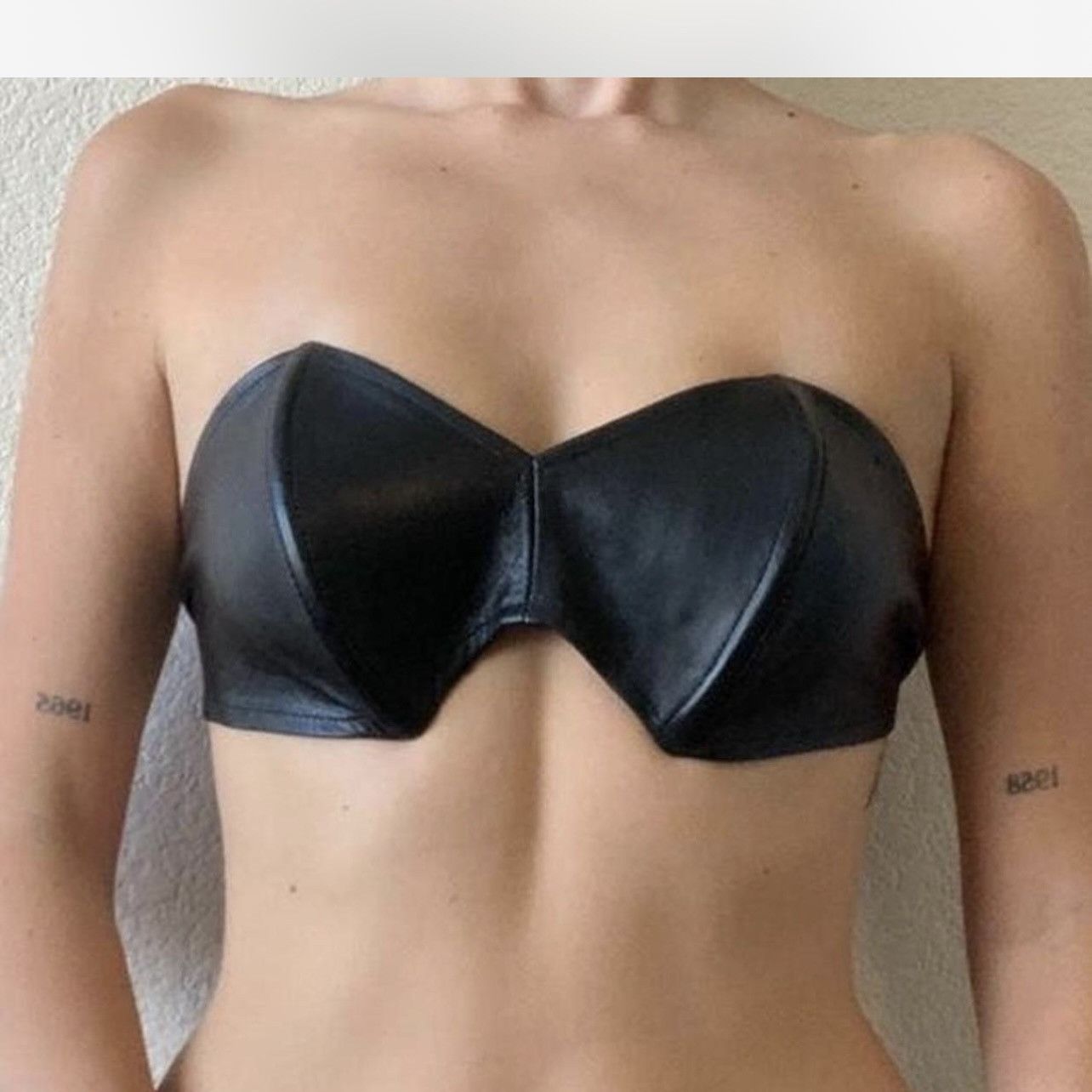 Other Leather Bralette Size S / US 4 / IT 40 - 2 Thumbnail