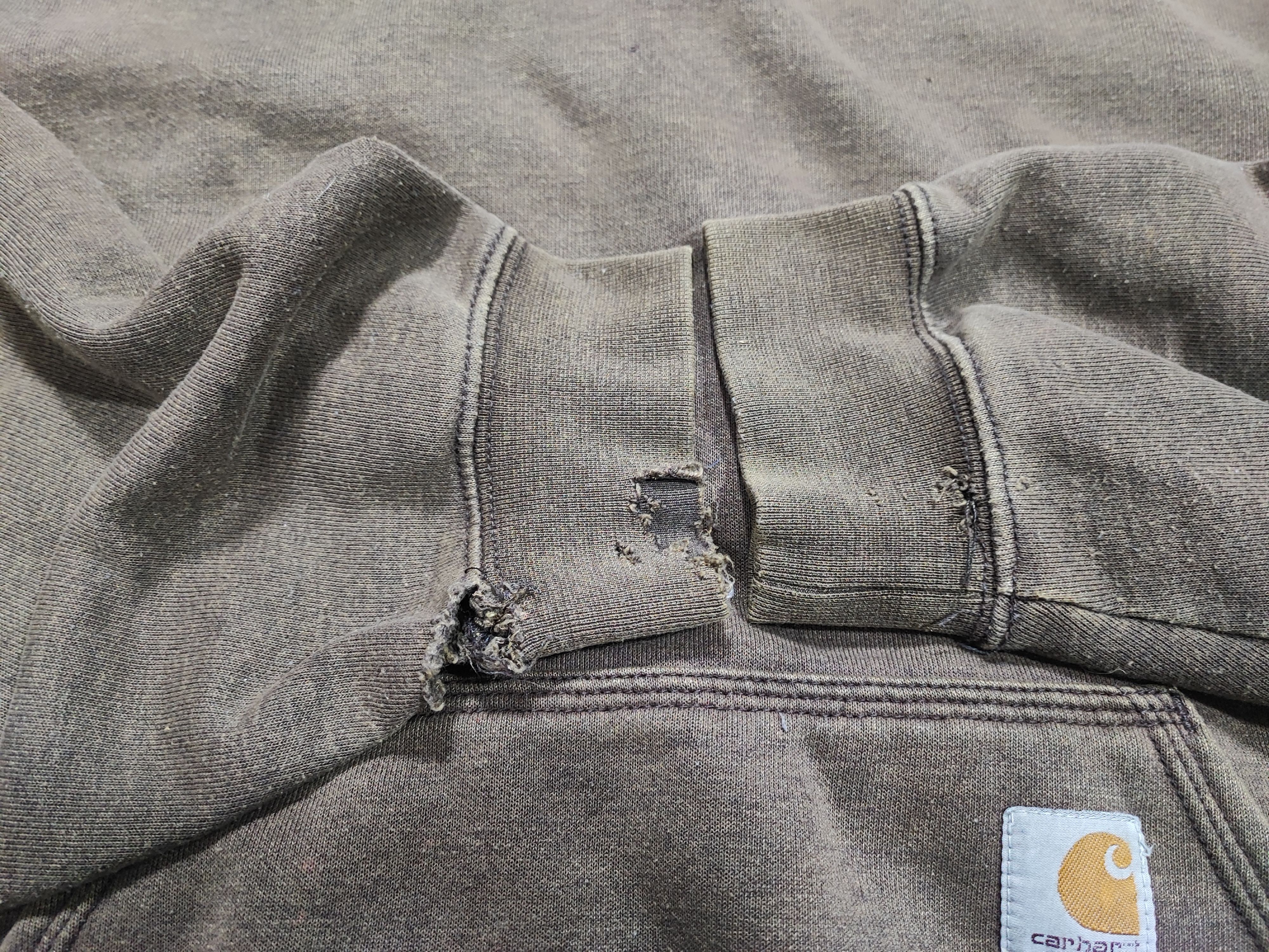 Carhartt × Vintage Travis Scott Sun Fade Distressed Thrashed Carhatt Size US XXL / EU 58 / 5 - 11 Thumbnail