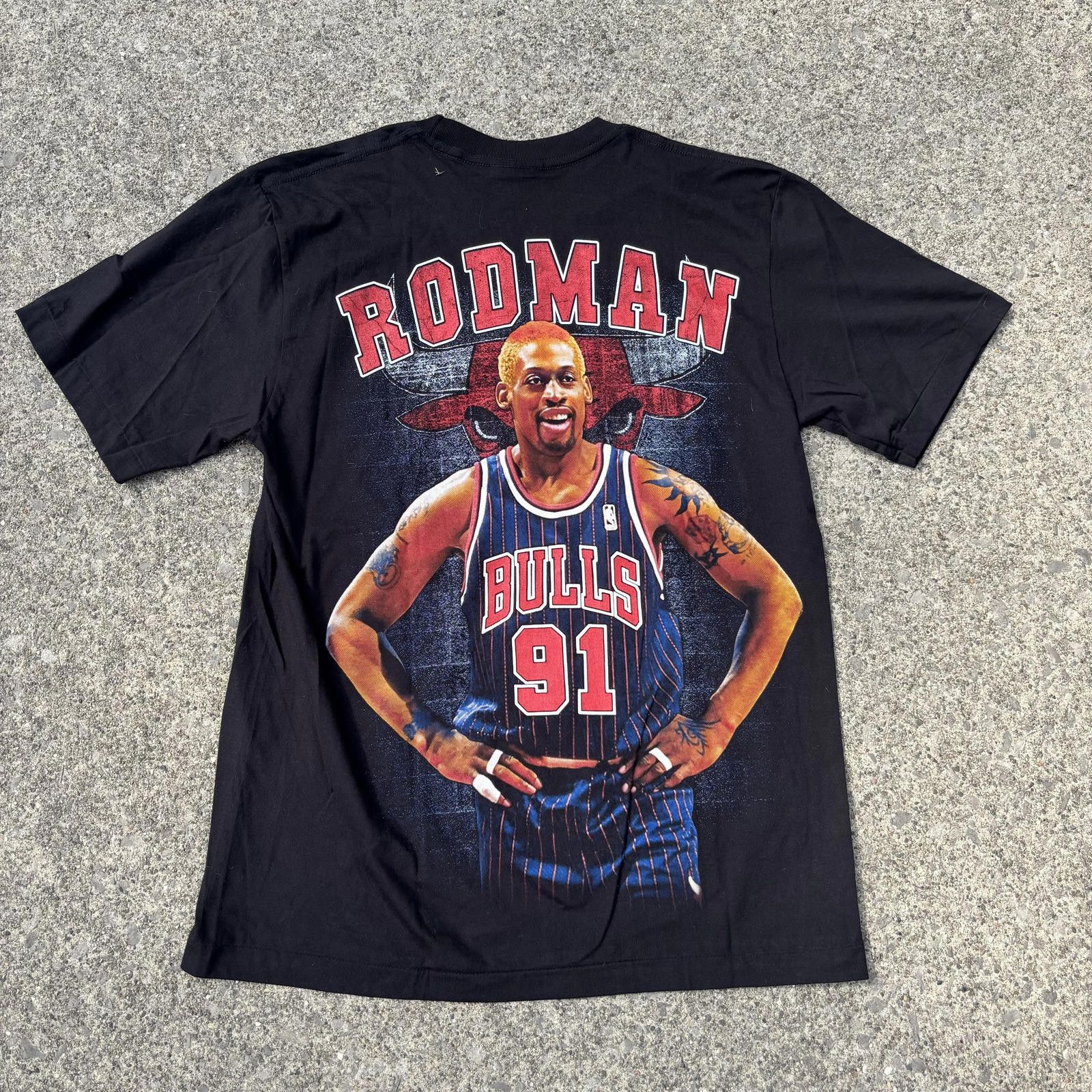 Designer The Roxx Dennis Rodman 'The Worm' Graphic T-Shirt Size US XL / EU 56 / 4 - 2 Thumbnail