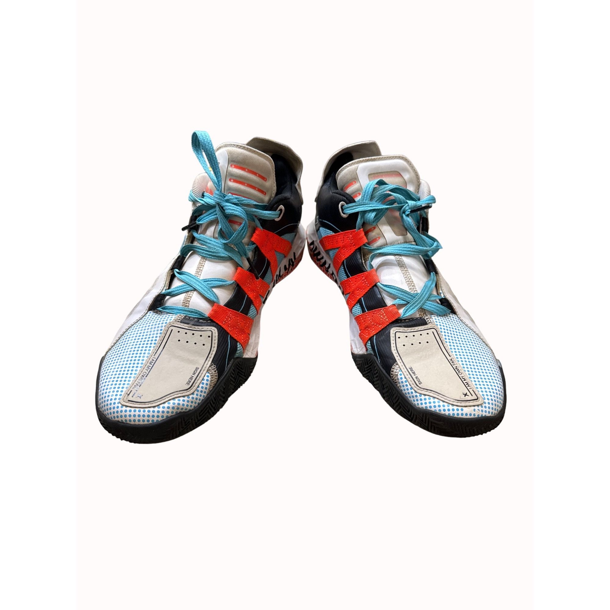 Adidas Adidas PSH-T Dame I am My Own Fan men’s mid top shoes sneake Size US 10 / EU 43 - 1 Thumbnail