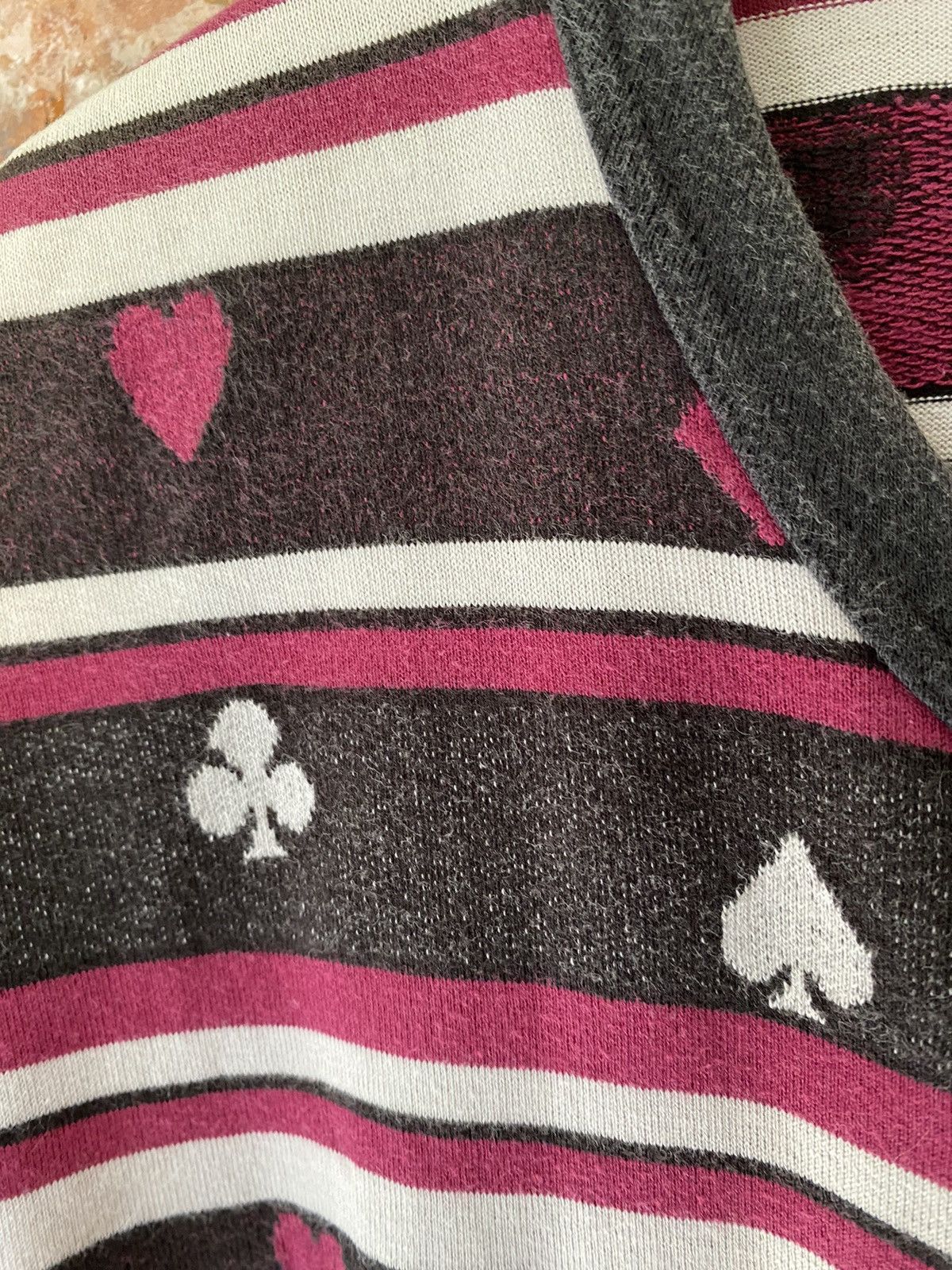 Dry Bones 1990s Dry Bones Jacquard deck of cards tee Size US M / EU 48-50 / 2 - 7 Thumbnail