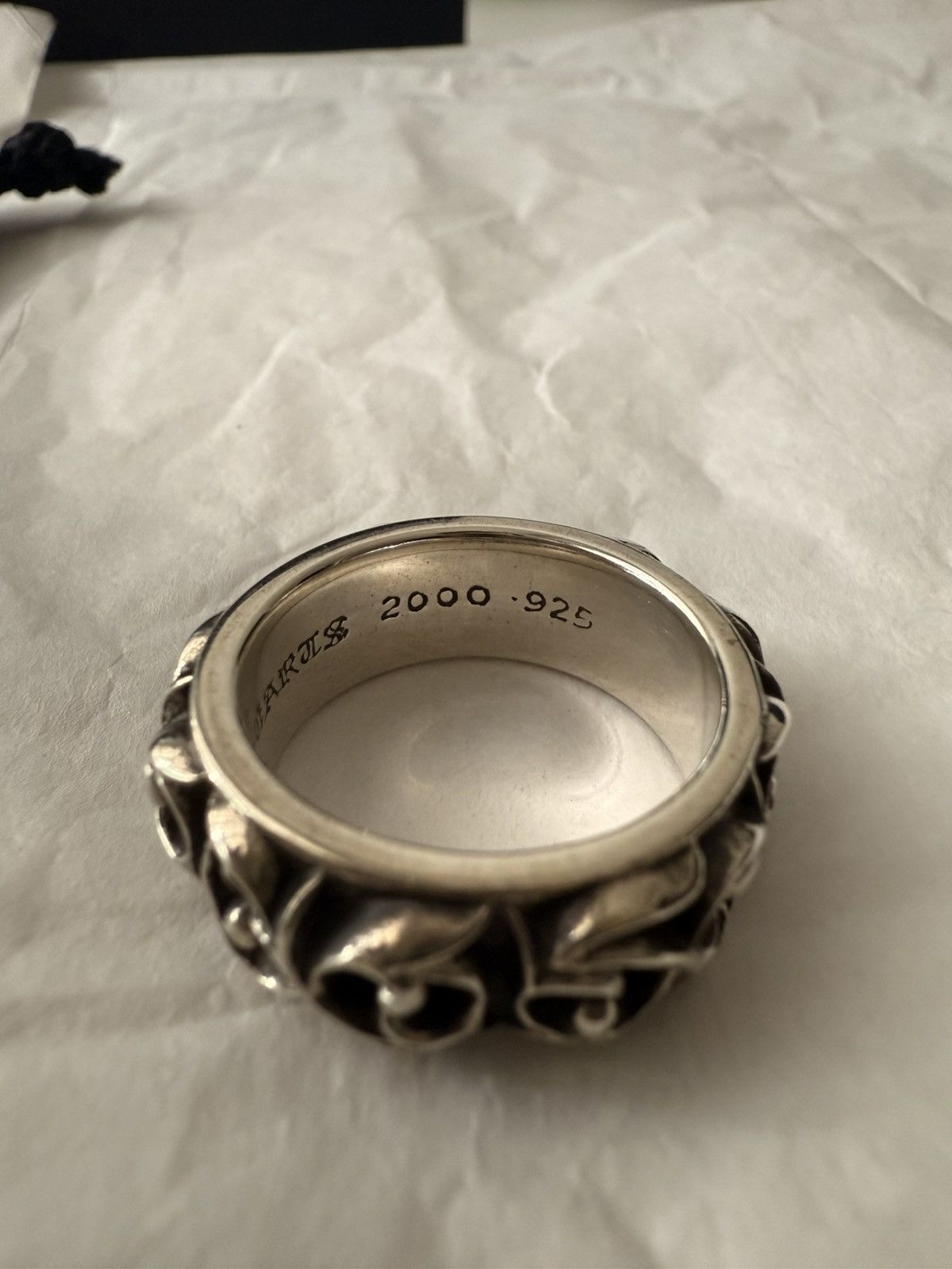 Chrome Hearts Chrome hearts eternity vine rings sz 8.5 Size ONE SIZE - 6 Thumbnail