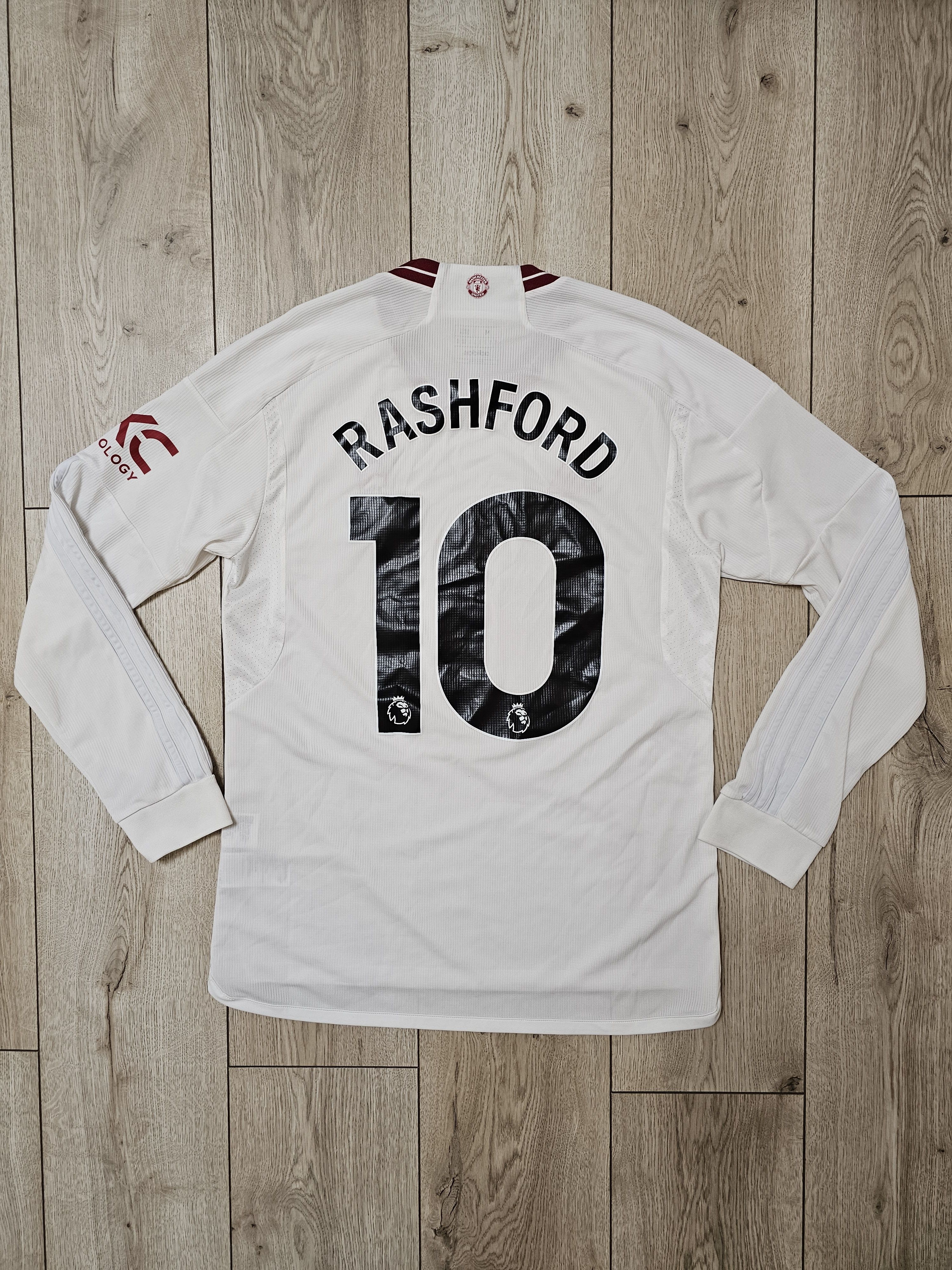 Adidas MANCHESTER UNITED 2023 2024 THIRD RASHFORD FOOTBALL SOCCER Size US M / EU 48-50 / 2 - 2 Thumbnail