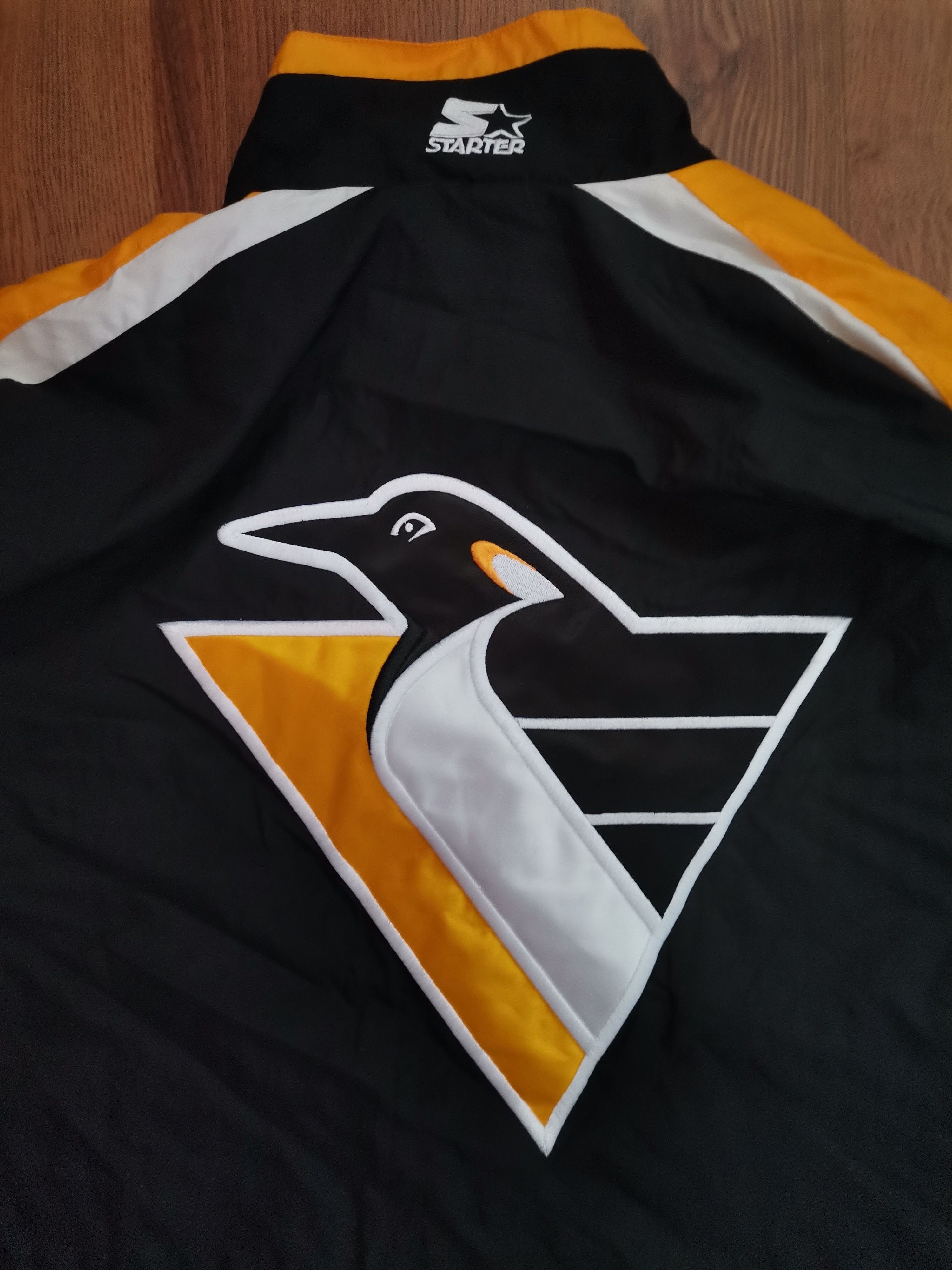 NHL × Starter NHL Pittsburgh Penguins Windbreaker Size US L / EU 52-54 / 3 - 6 Thumbnail