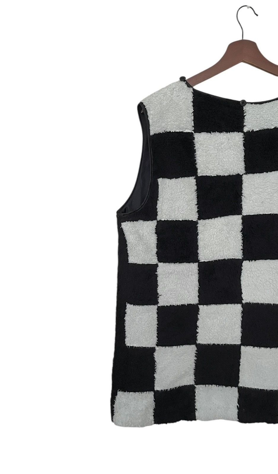 Fred Perry × Vintage Vintage Brand Fred Perry Fur Inner Vest 1990s Size US S / EU 44-46 / 1 - 7 Thumbnail