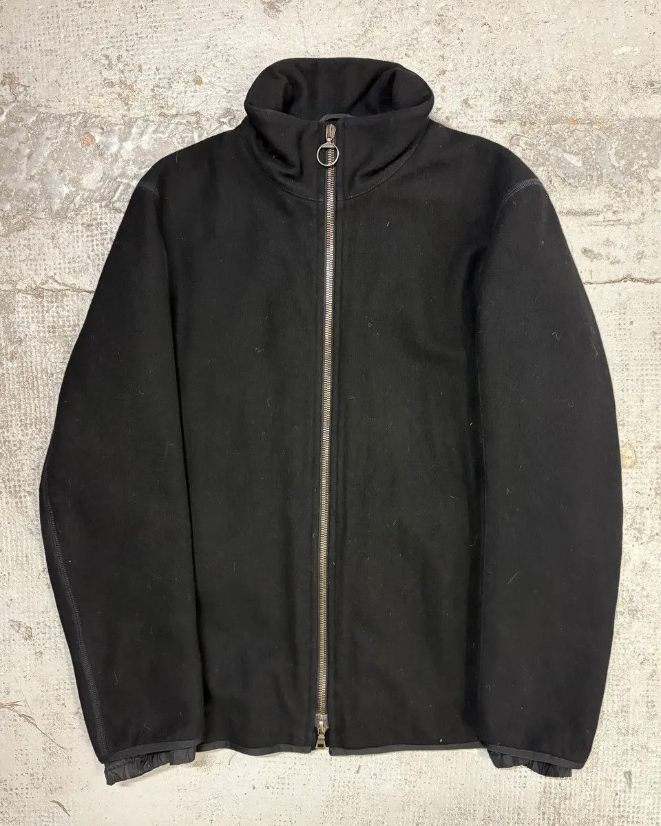 Prada 2000s Prada Black Wool Classy Jacket Size US L / EU 52-54 / 3 - 1 Thumbnail