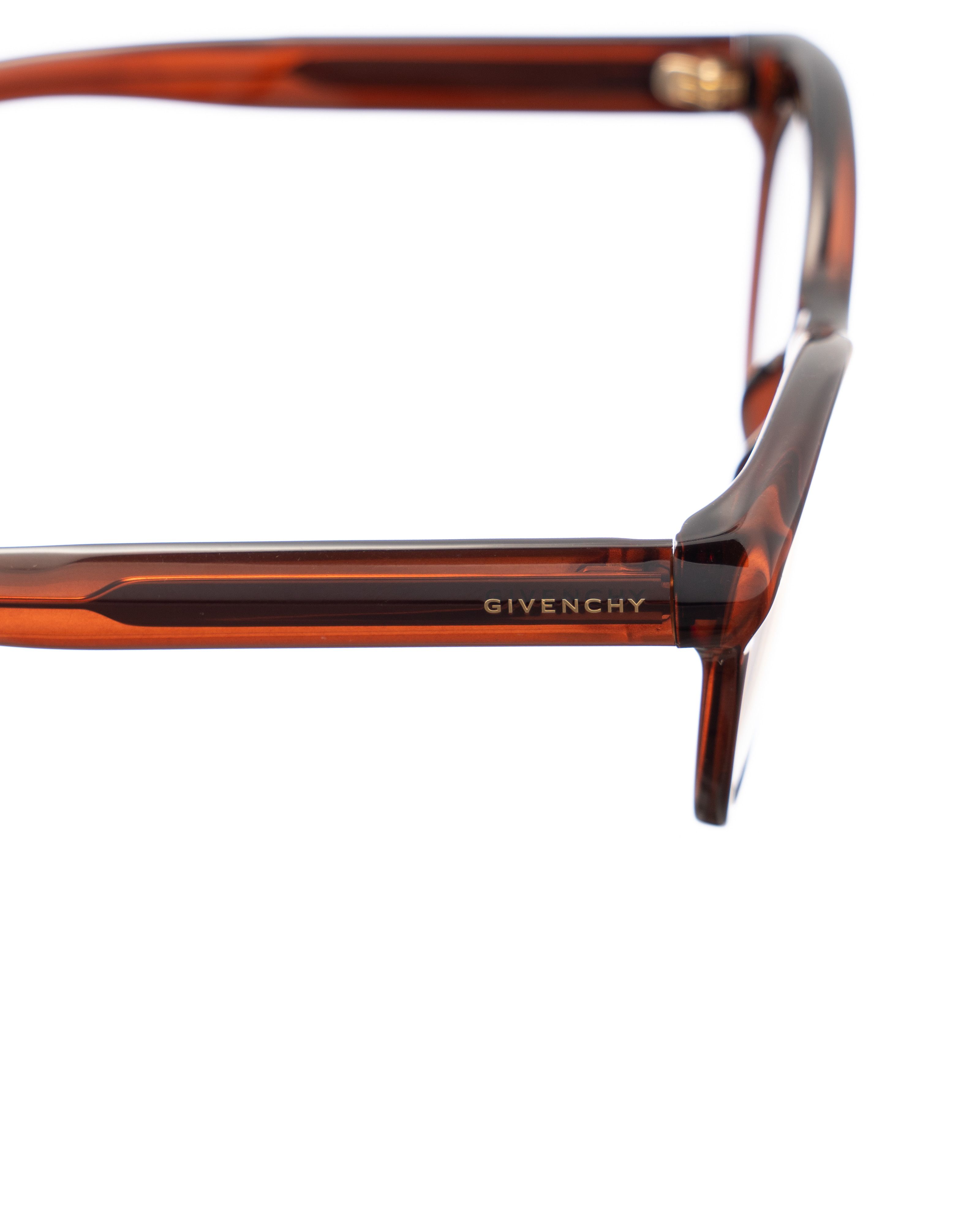 Givenchy Givenchy 00s Bold Brown Classic Glasses Size ONE SIZE - 3 Thumbnail