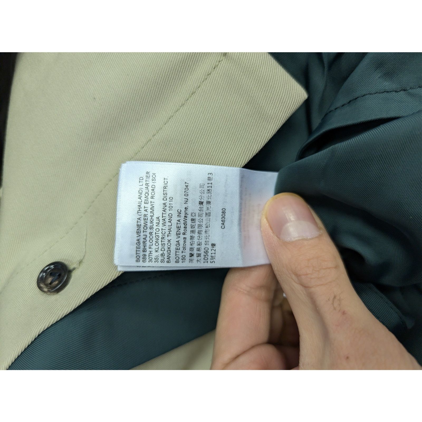 Bottega Veneta o1rshd1 Cotton Twill Overshirt Button up Shirt in Travertine Size US M / EU 48-50 / 2 - 19 Thumbnail