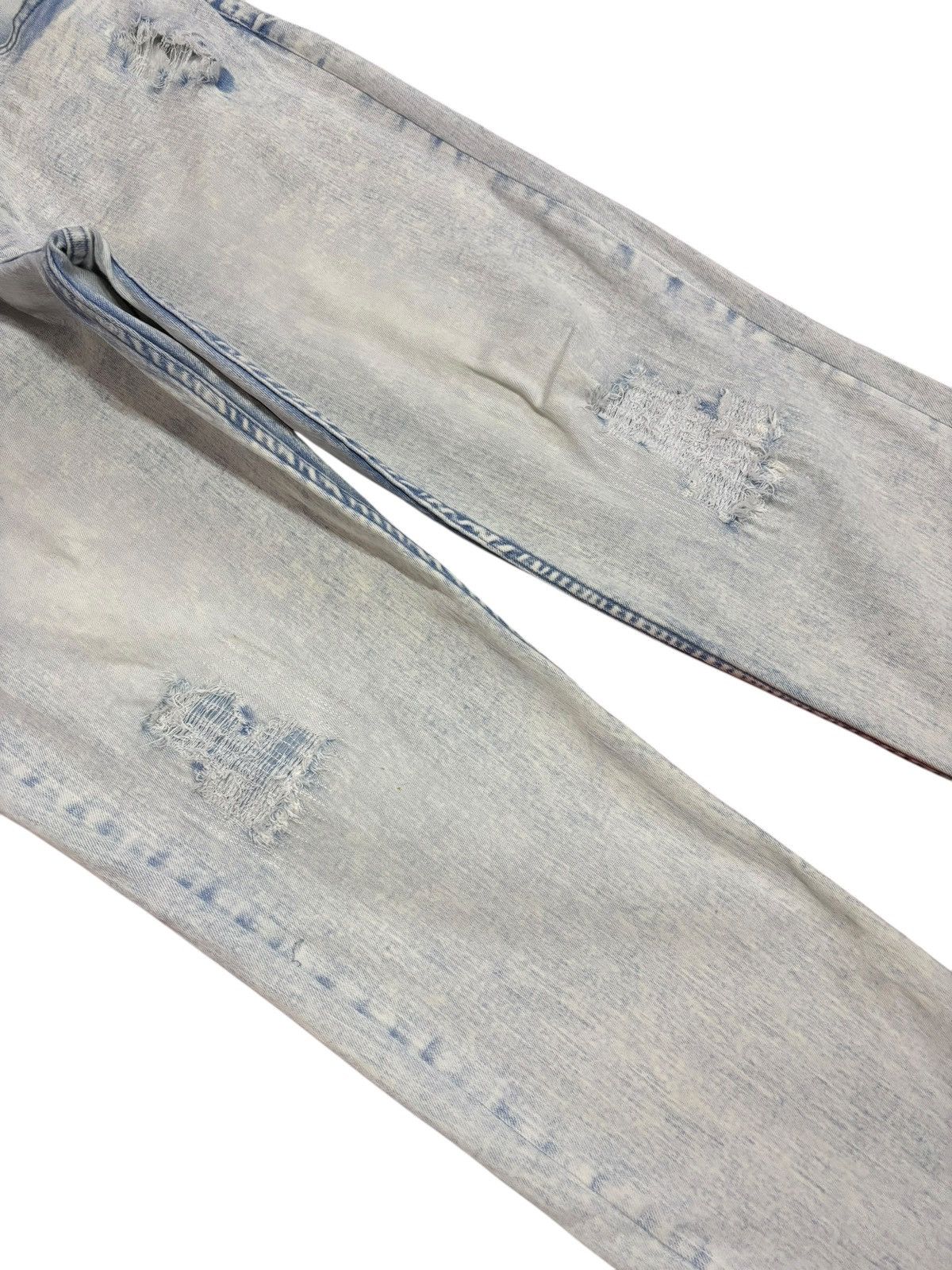 Gotcha × Vintage Vtg Gotcha Distressed Blue Acid Washed Jeans Size US 34 / EU 50 - 4 Thumbnail