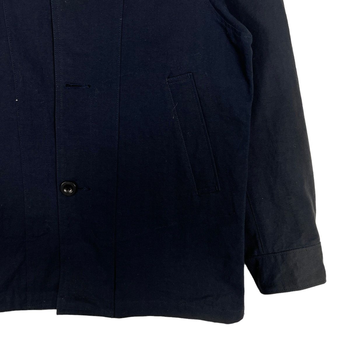 Edifice Japan 🔥 EDIFICE JAPAN INDIGO SHAWL COLAR CHORE JACKET MADE JAPAN Size US M / EU 48-50 / 2 - 5 Thumbnail