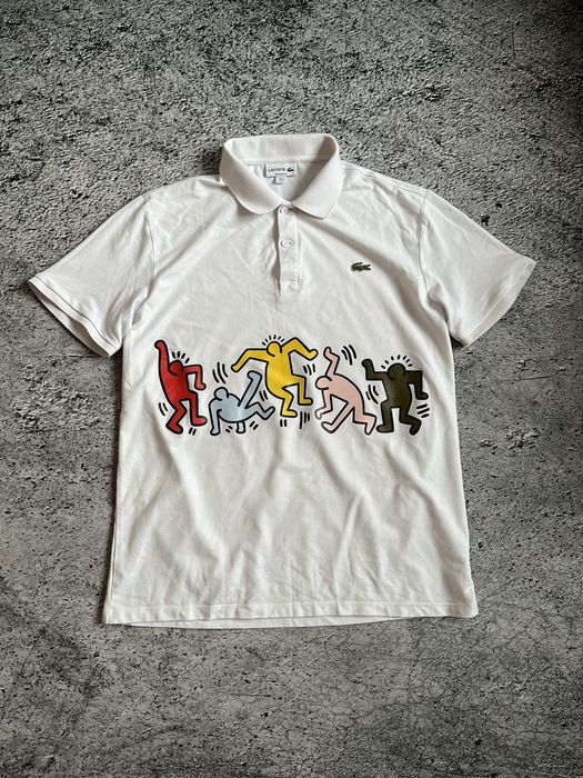 Lacoste Lacoste x Keith Haring polo shirt Grailed