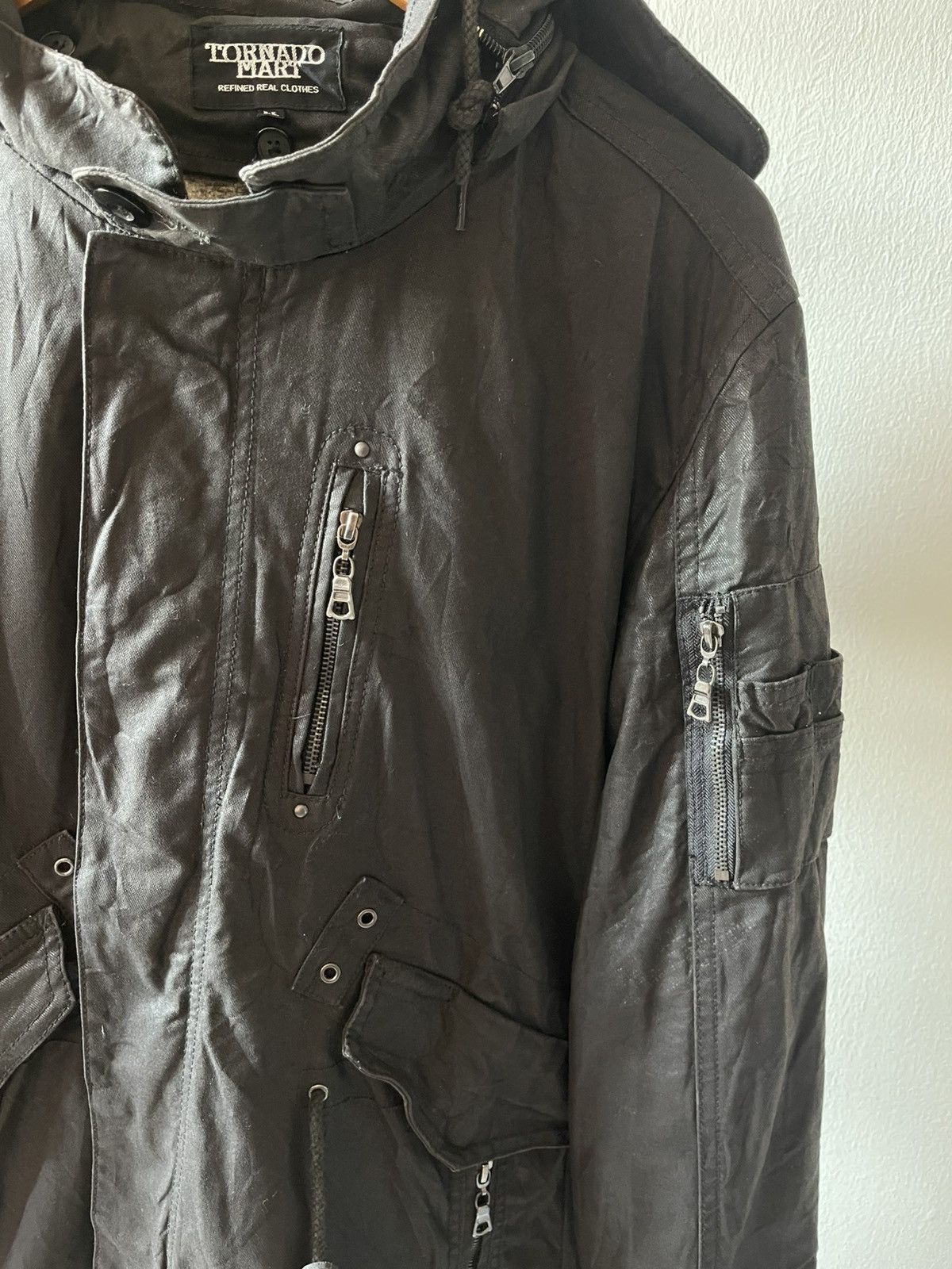 Tornado Mart 2000s Tornado Mart Parka Wx With Raccon Fur Hoodie Size US M / EU 48-50 / 2 - 8 Thumbnail