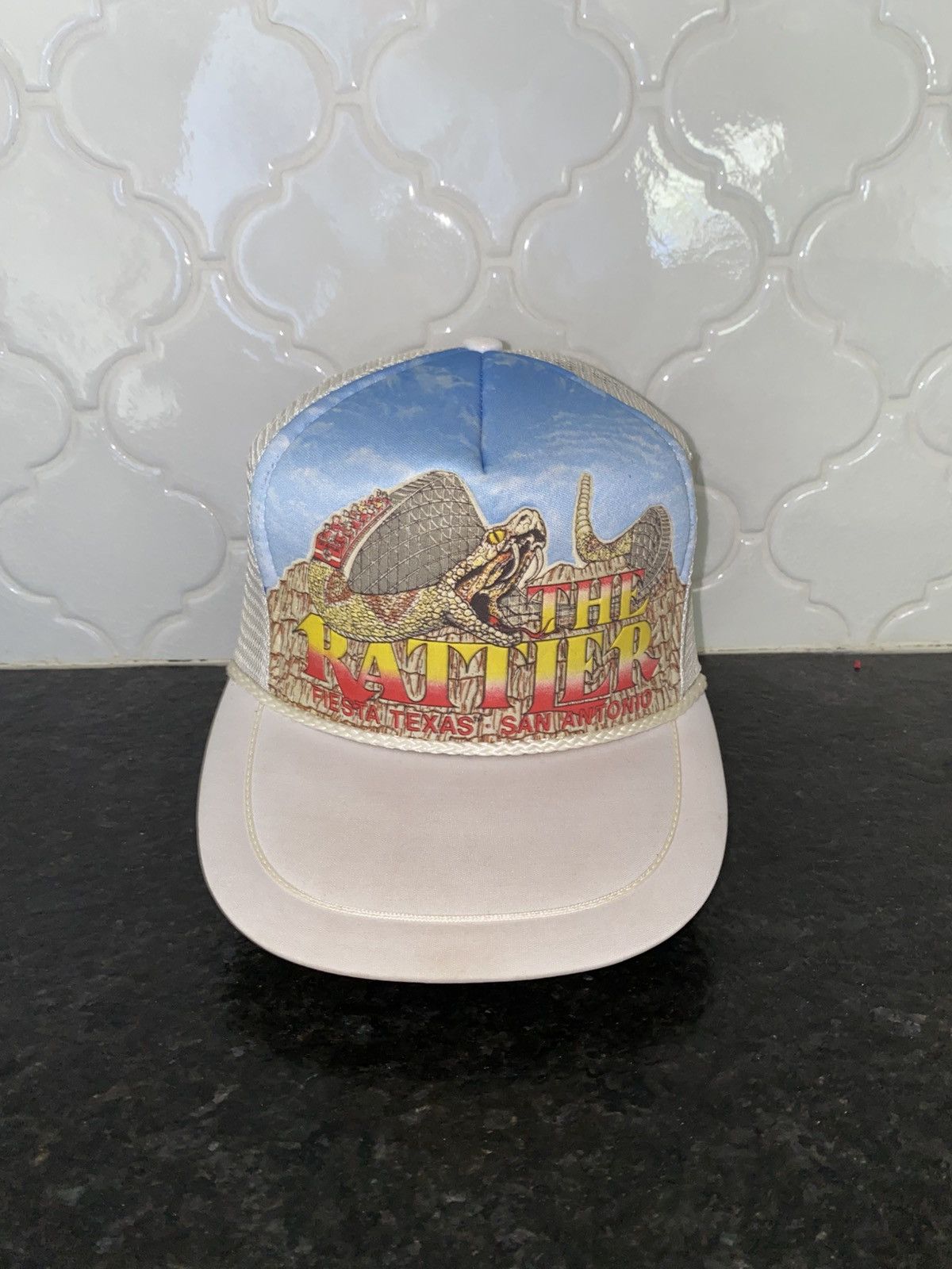 Other Vintage 90s Six flags fiesta texas rattler snapback Size ONE SIZE - 1 Thumbnail