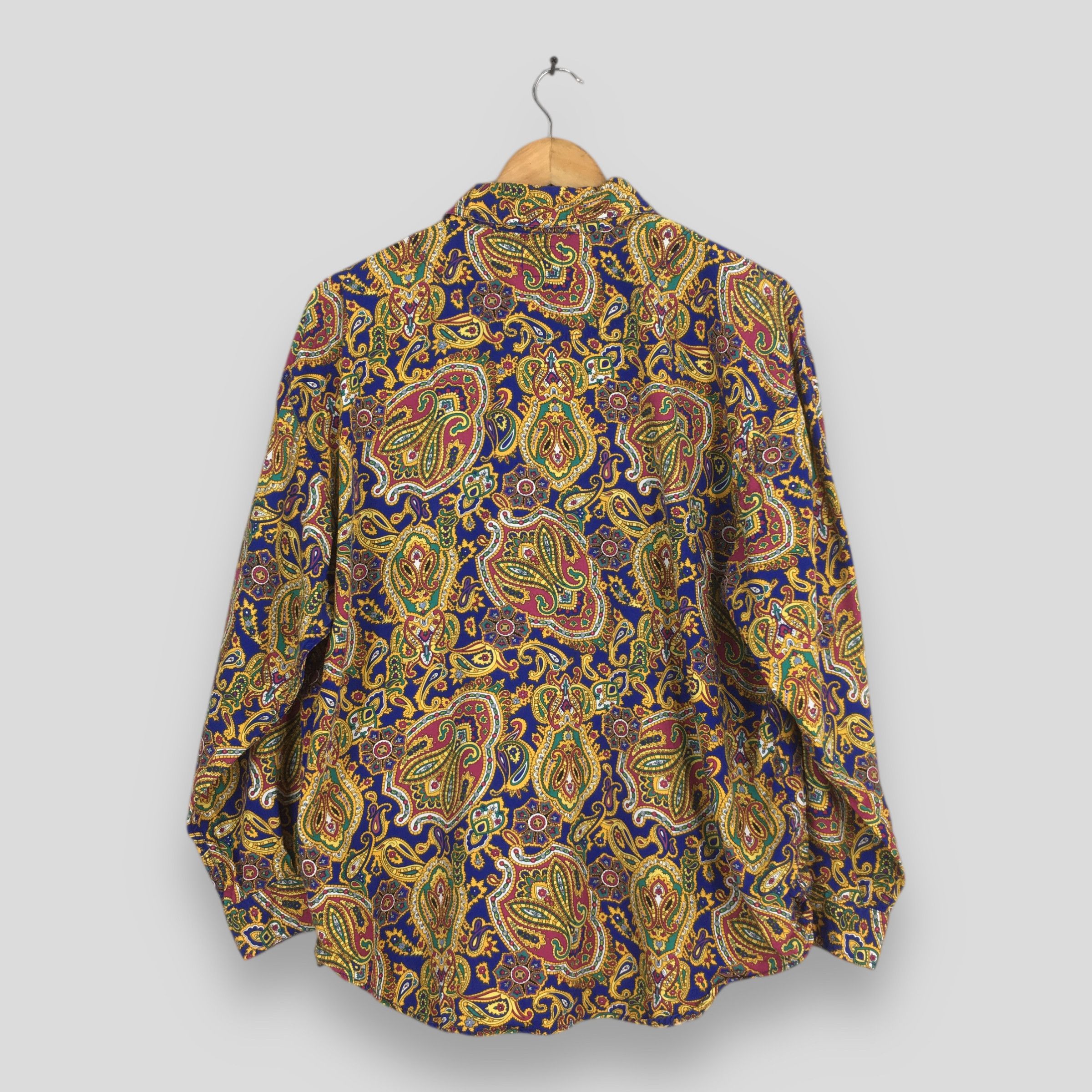 Vintage Vintage Lizwear Paisley Floral Pattern Shirt Large Size US L / EU 52-54 / 3 - 6 Thumbnail