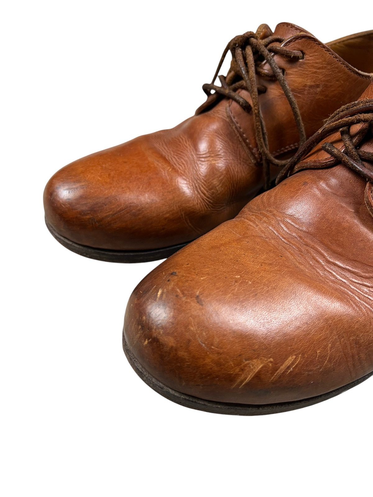 Attachment × Japanese Brand × Kazuyuki Kumagai Attachment Kazuyuki Kumagai Attachment Guidi Fiore Leather Shoes Size US 8 / EU 41 - 9 Thumbnail