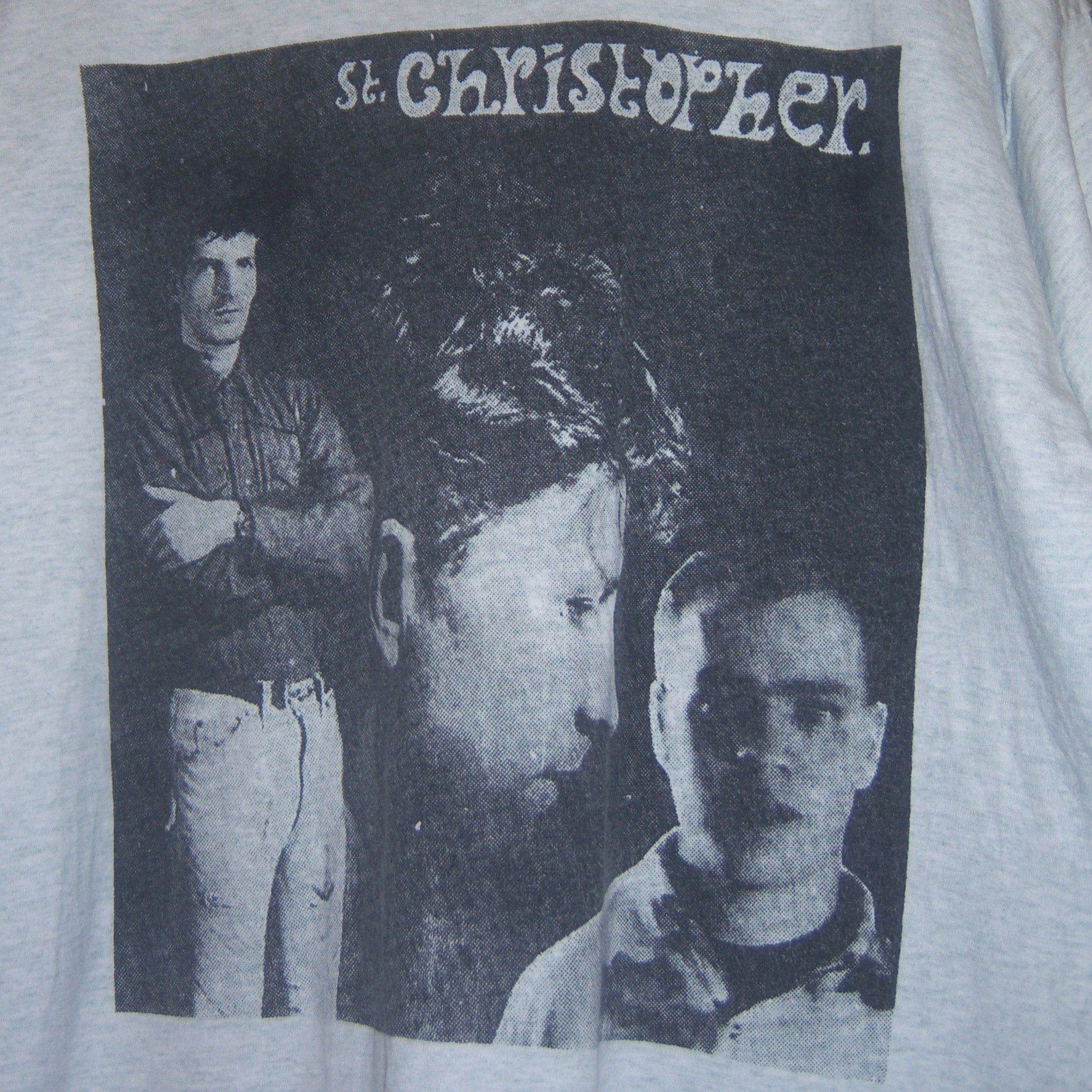 Band Tees × Vintage 90s St Christopher You Deserve More Than A Maybe Size US XL / EU 56 / 4 - 6 Thumbnail
