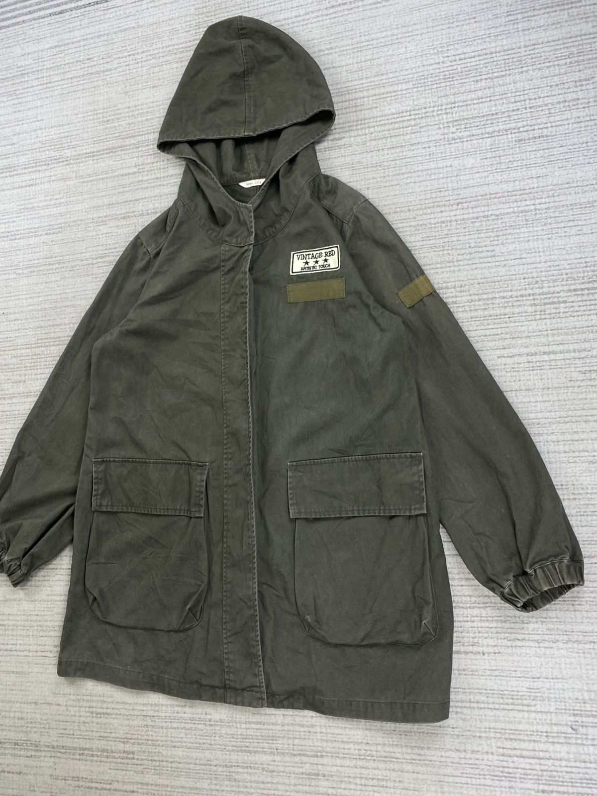 Vintage Vintage Avan Lily Military Style Parka Hoodie Jacket Size US M / EU 48-50 / 2 - 4 Thumbnail