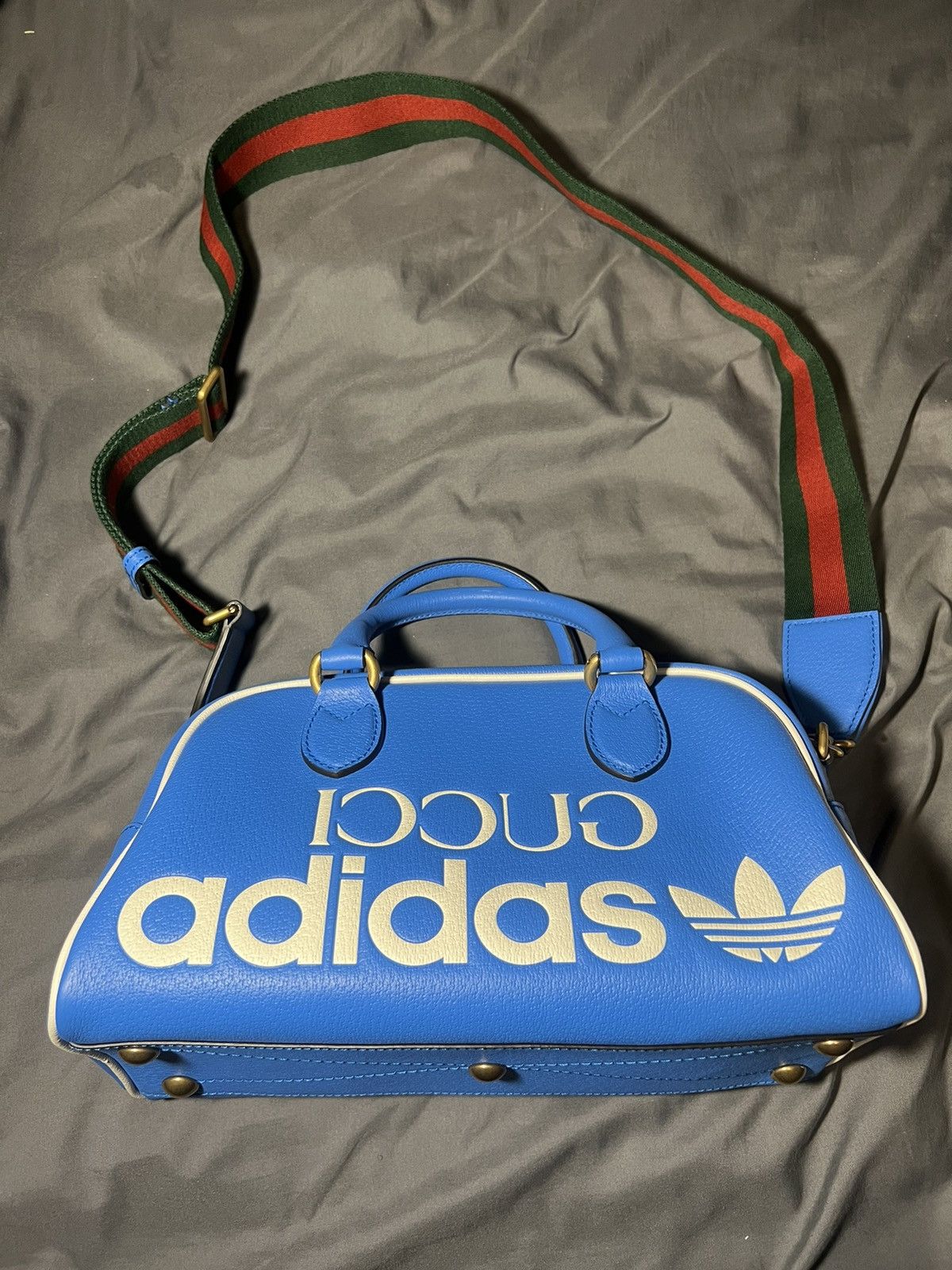 Adidas × Gucci ADIDAS X GUCCI MEDIUM DUFFEL BAG Size ONE SIZE - 4 Thumbnail