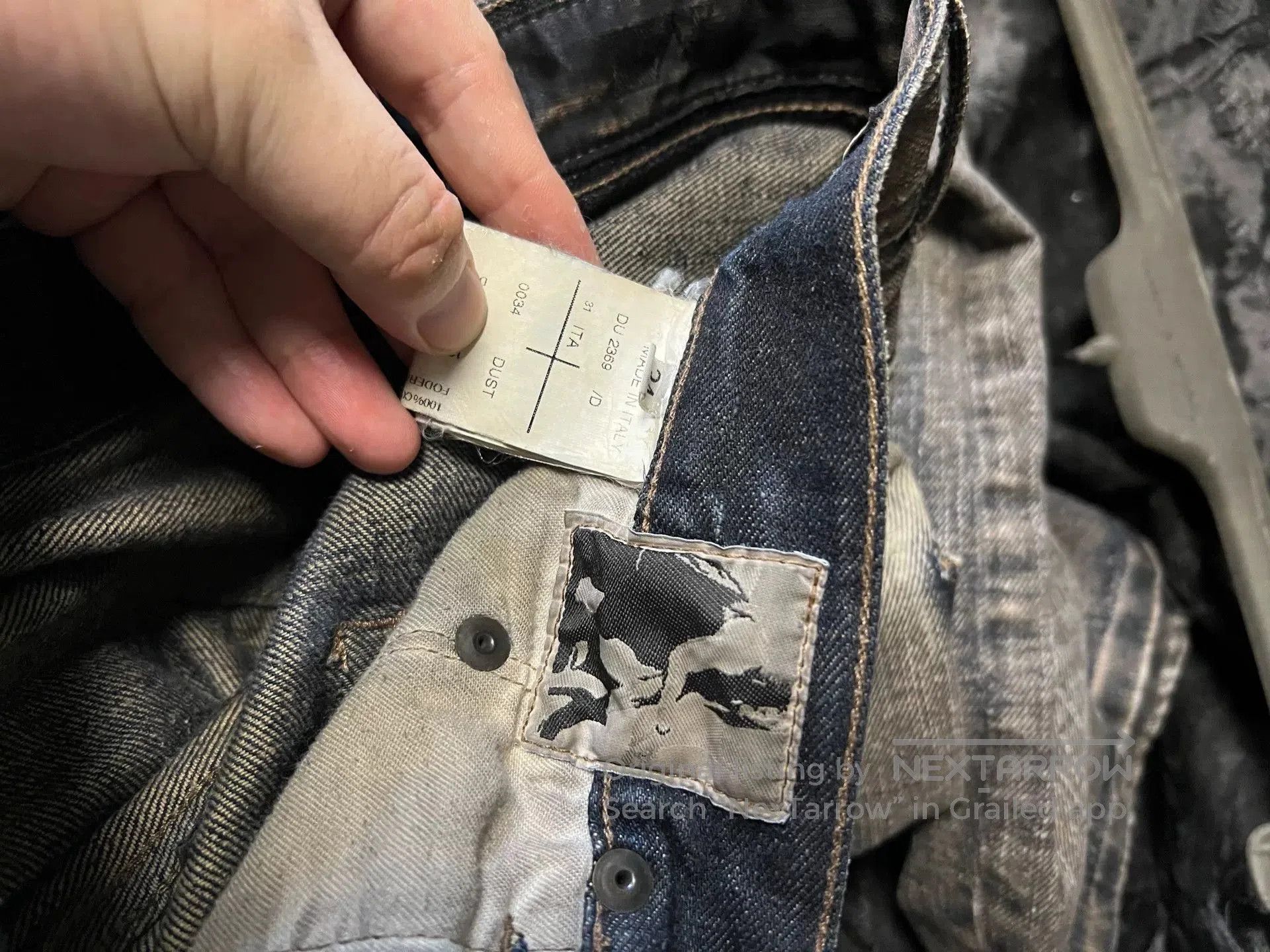 Rick Owens Rick Owens Distressed Cropped Trousers. Size US 31 - 6 Thumbnail