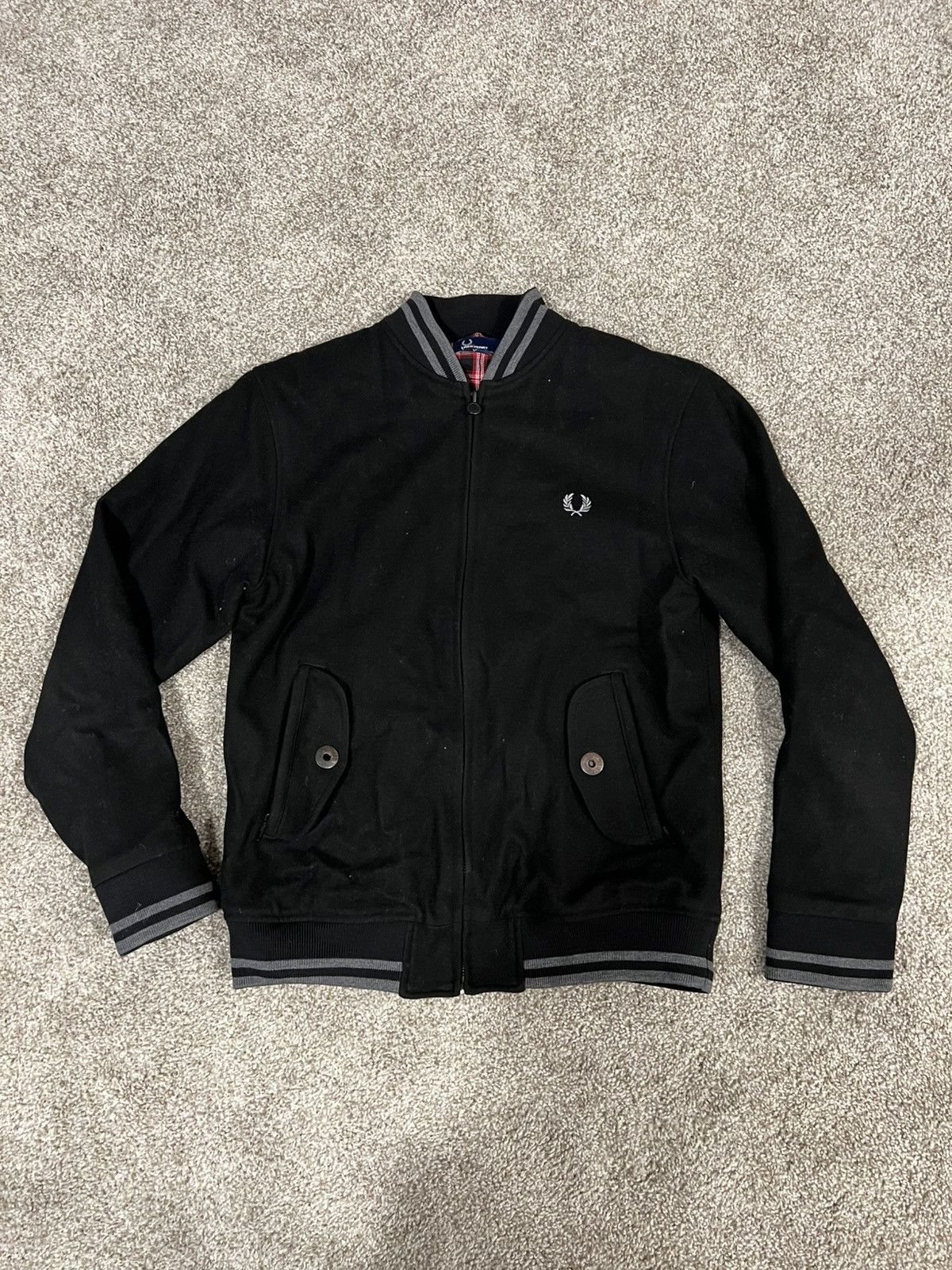 Fred Perry Fred Perry Wool Bomber Jacket Size US M / EU 48-50 / 2 - 1 Thumbnail