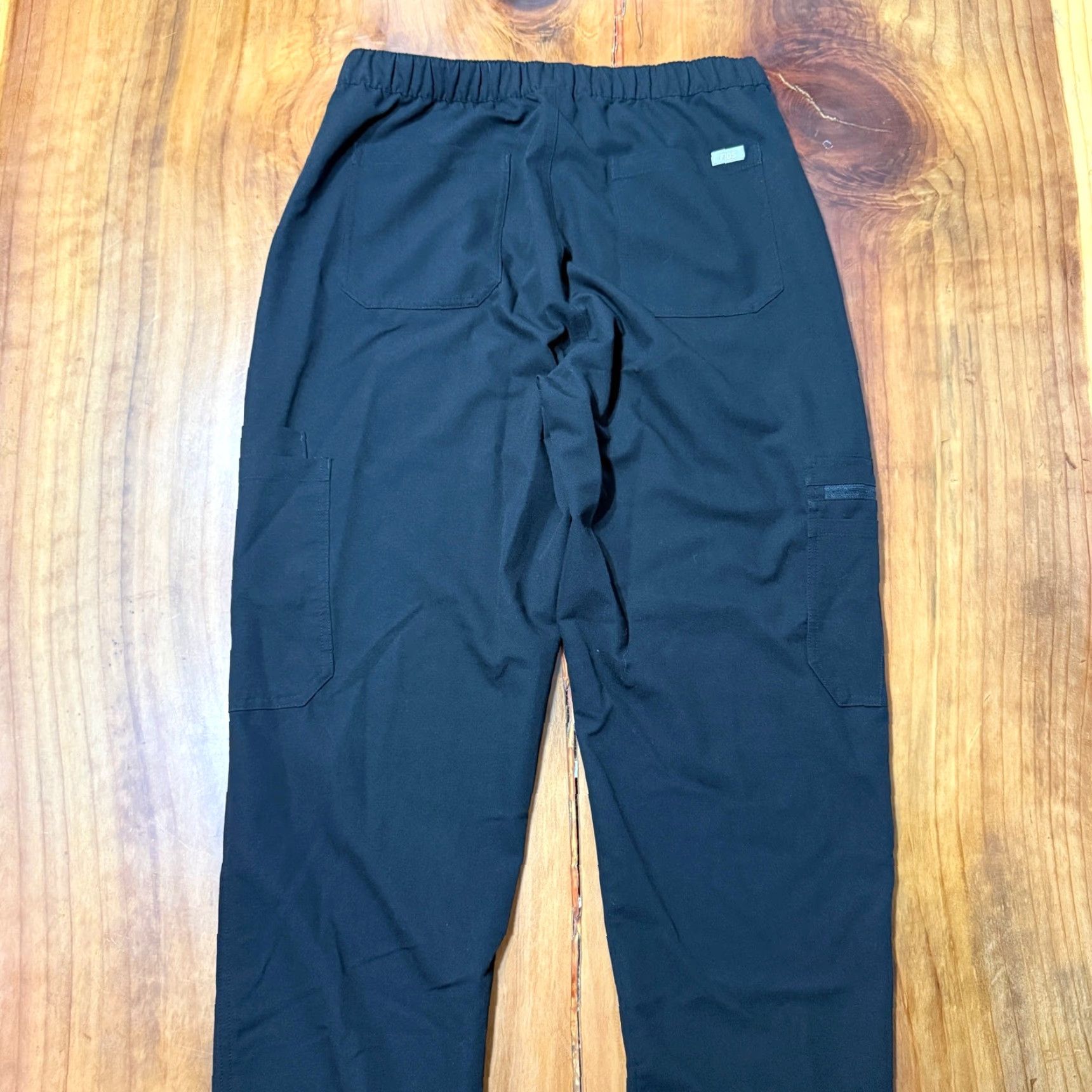 Vintage Figs Mens Pants Jogger Black 32 in Waist 33 in Inseam M Solid Pocket 5-Pocket Design Cargo Medical Uniform CC20 M21SW2013T Size US 32 / EU 48 - 7 Thumbnail