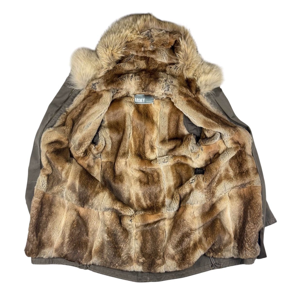 Yves Salomon YVES SALOMON ARMY RABBIT FUR PARKA Size M / US 6-8 / IT 42-44 - 5 Thumbnail