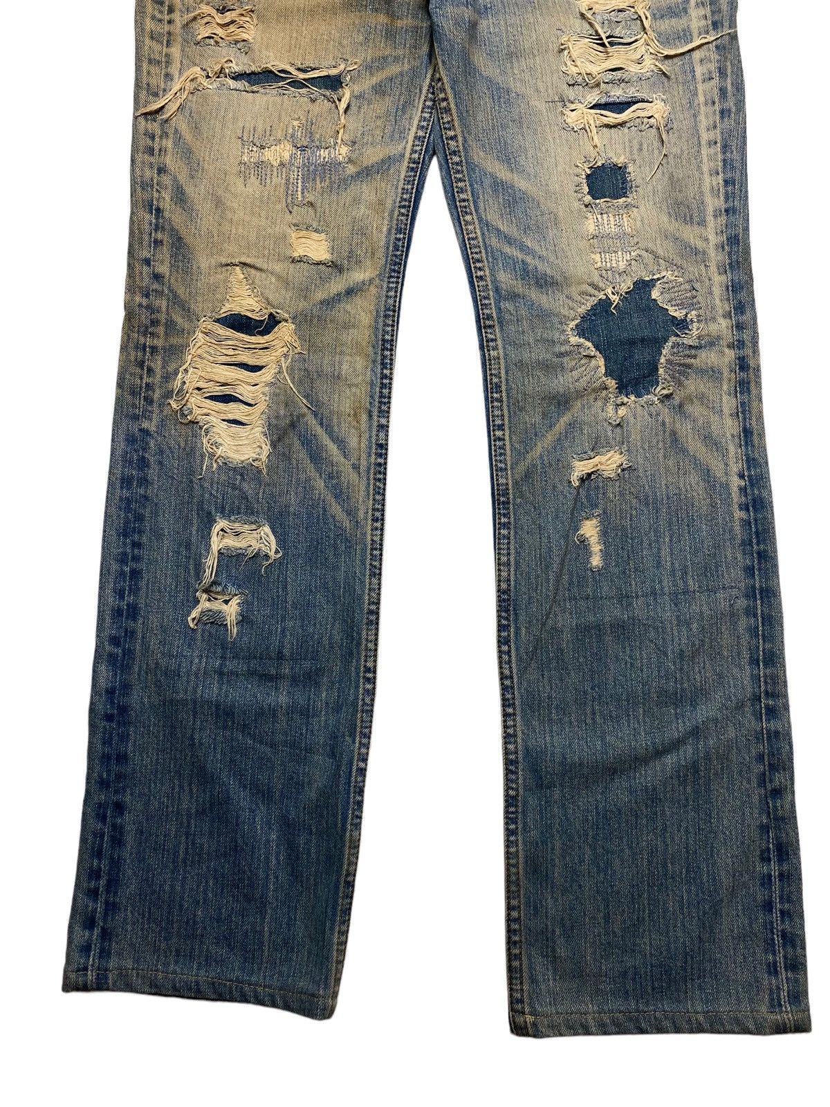 Beauty Beast 2000s Jackrose - Mud Wash Crash Denim Size US 31 - 5 Thumbnail
