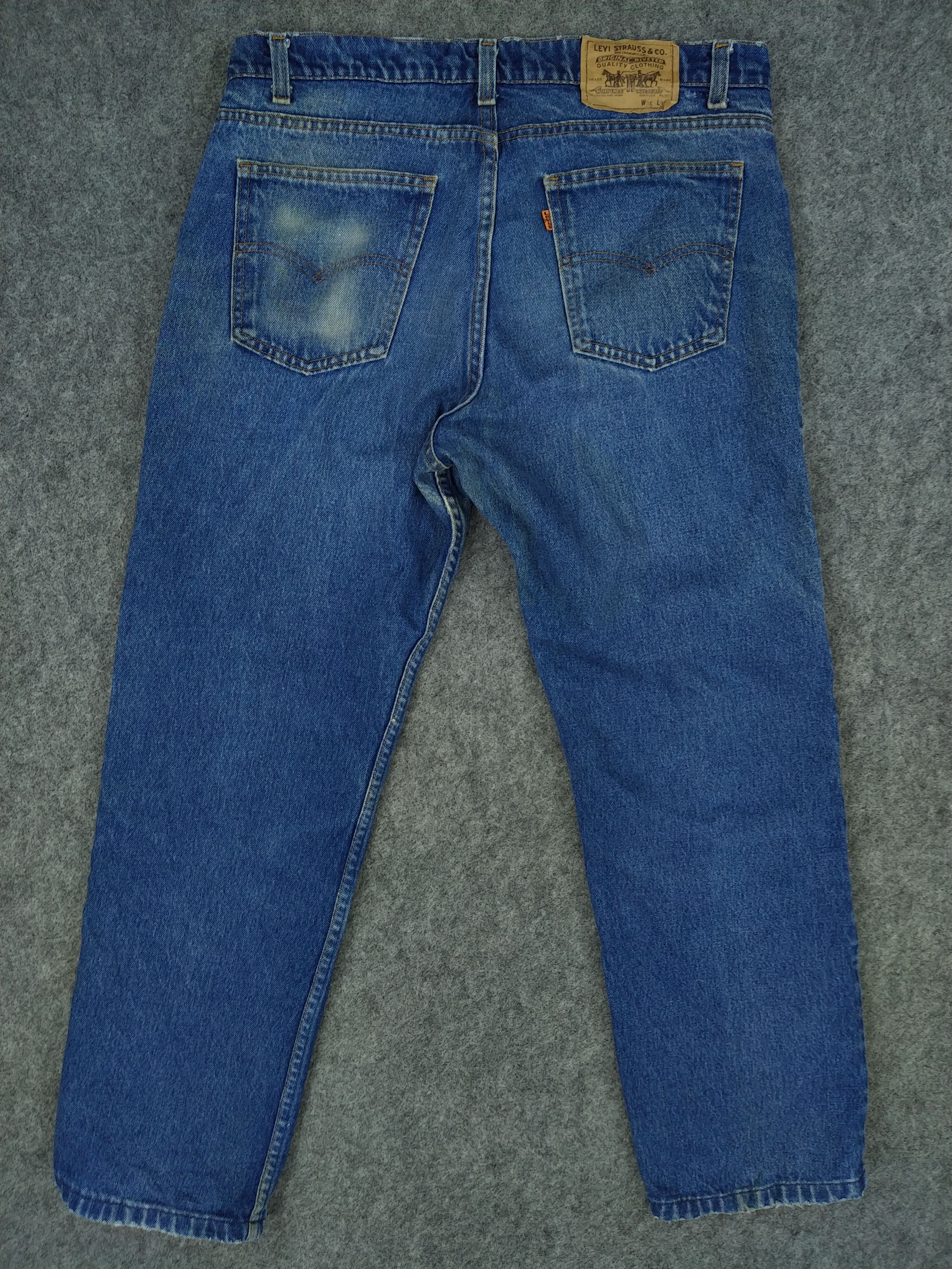 Levi's Distressed Vintage Levi's USA Denim 35x28.5 -JN278 Size US 35 - 2 Thumbnail