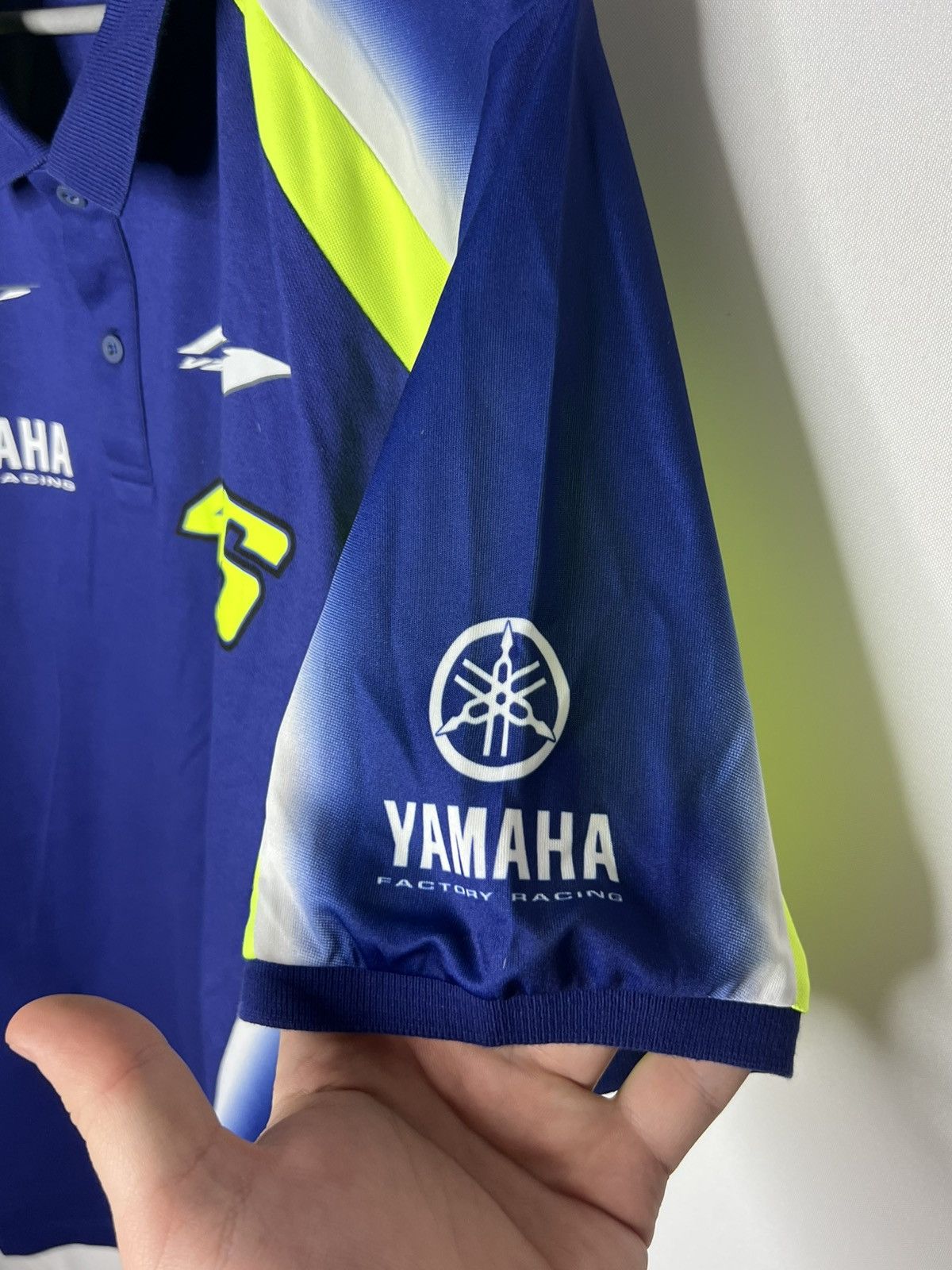 Yamaha Yamaha VR 46 Big Logo Racing Polo Shirt F1 Team Size US XXL / EU 58 / 5 - 5 Thumbnail