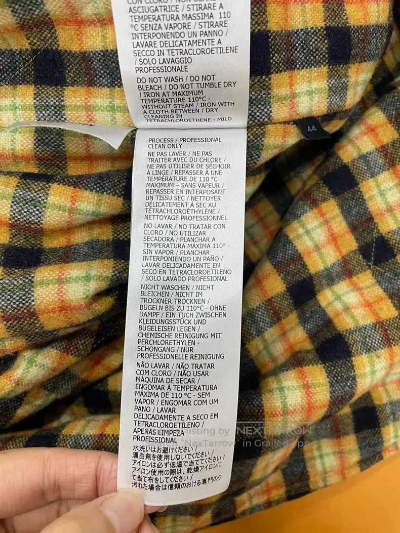 Gucci Gucci Donald Duck Plaid Wool Coat. Size US L / EU 52-54 / 3 - 8 Thumbnail