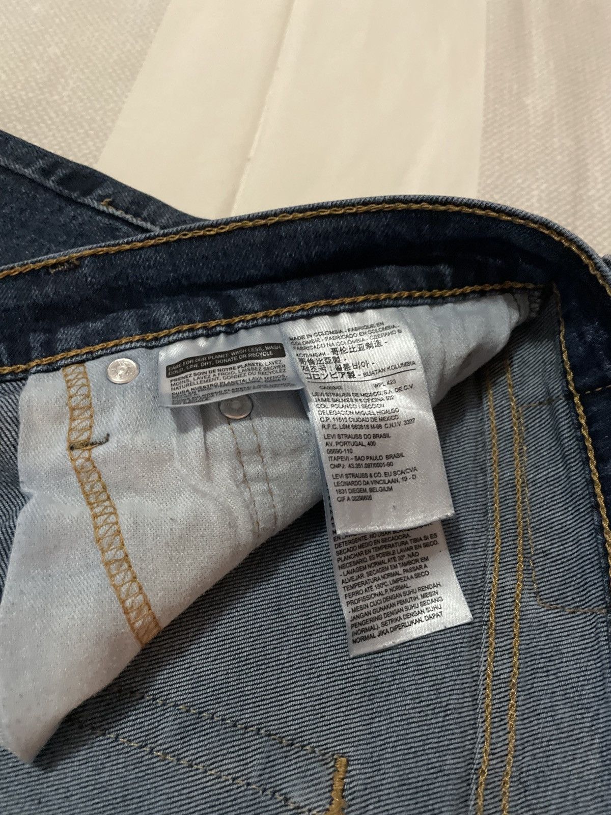 Levi's Levi’s Straight leg 513 Original Jeans - VERY GENTLY USED! Size US 36 / EU 52 - 2 Thumbnail