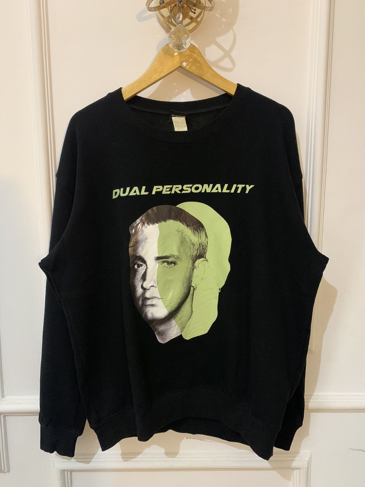 Eminem × Rap Tees Rare🔥HEY BIG Eminem dual personality Size US XXL / EU 58 / 5 - 1 Thumbnail