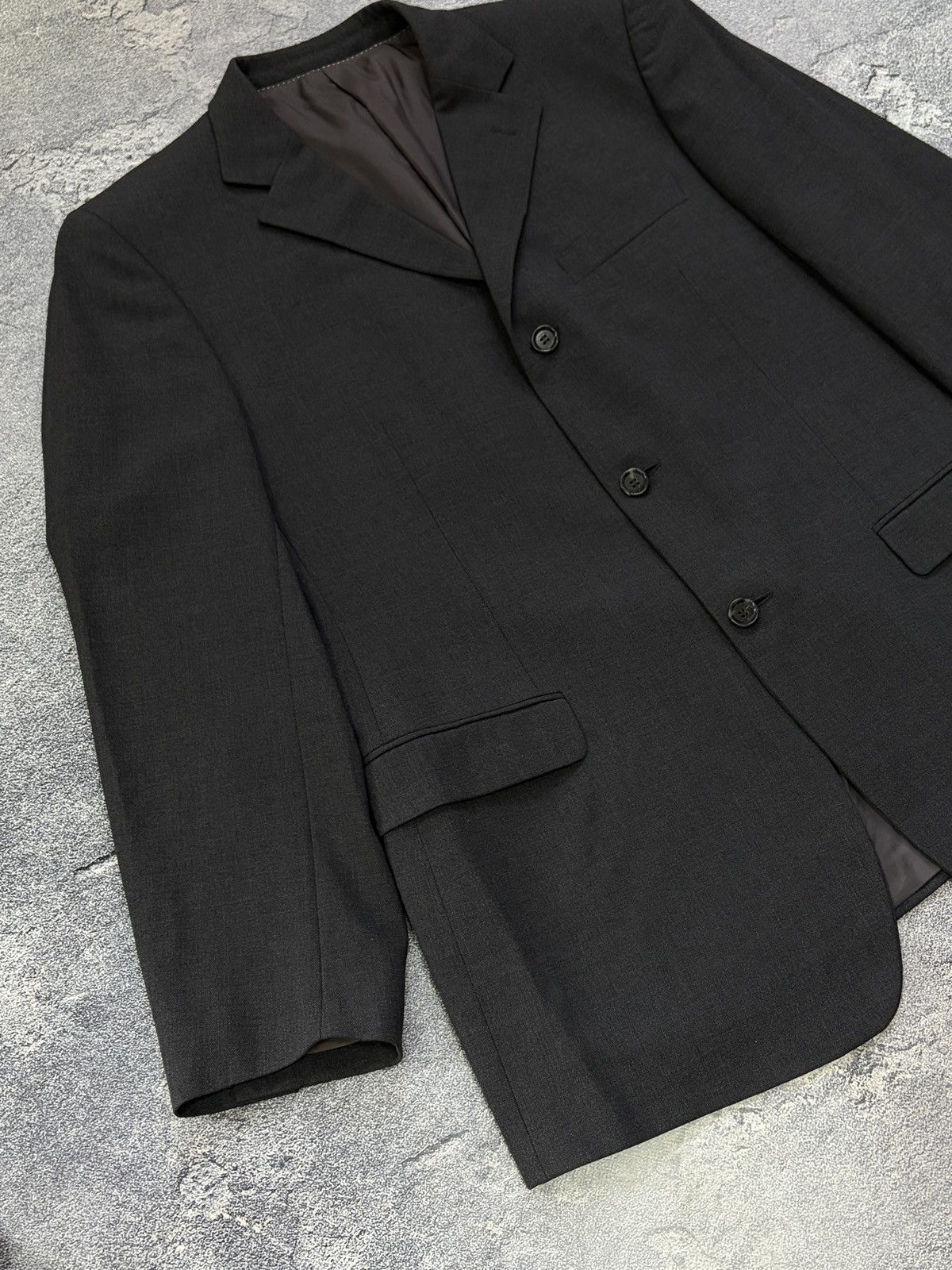 Ermenegildo Zegna Ermenegildo Zegna Wool Soft Blazer Oberrauch Zitt Italy 54 Size 50R - 9 Thumbnail