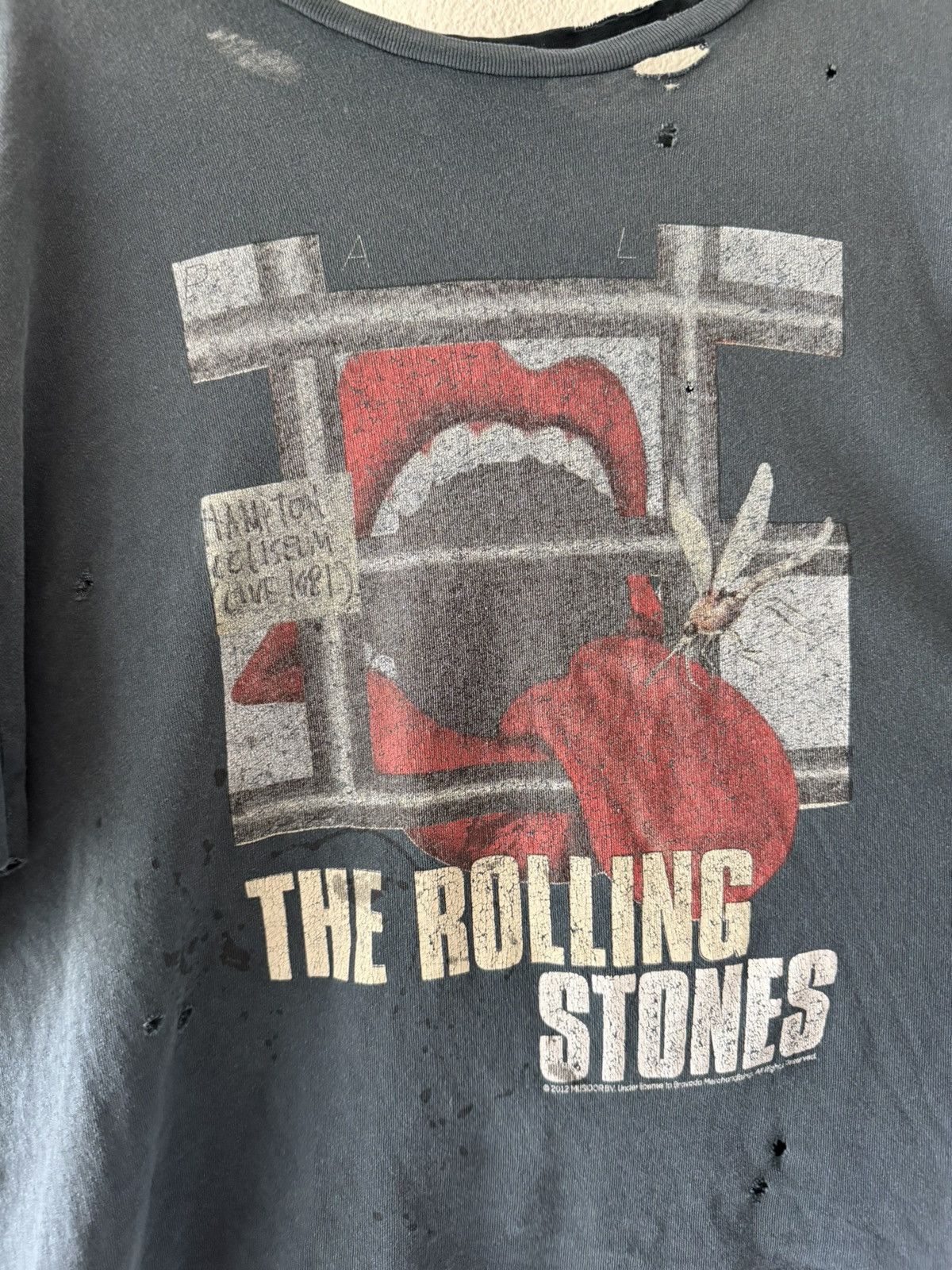 Paly Hollywood Paly Rolling Stones Mosquito Tongue Tee S Size US S / EU 44-46 / 1 - 2 Thumbnail