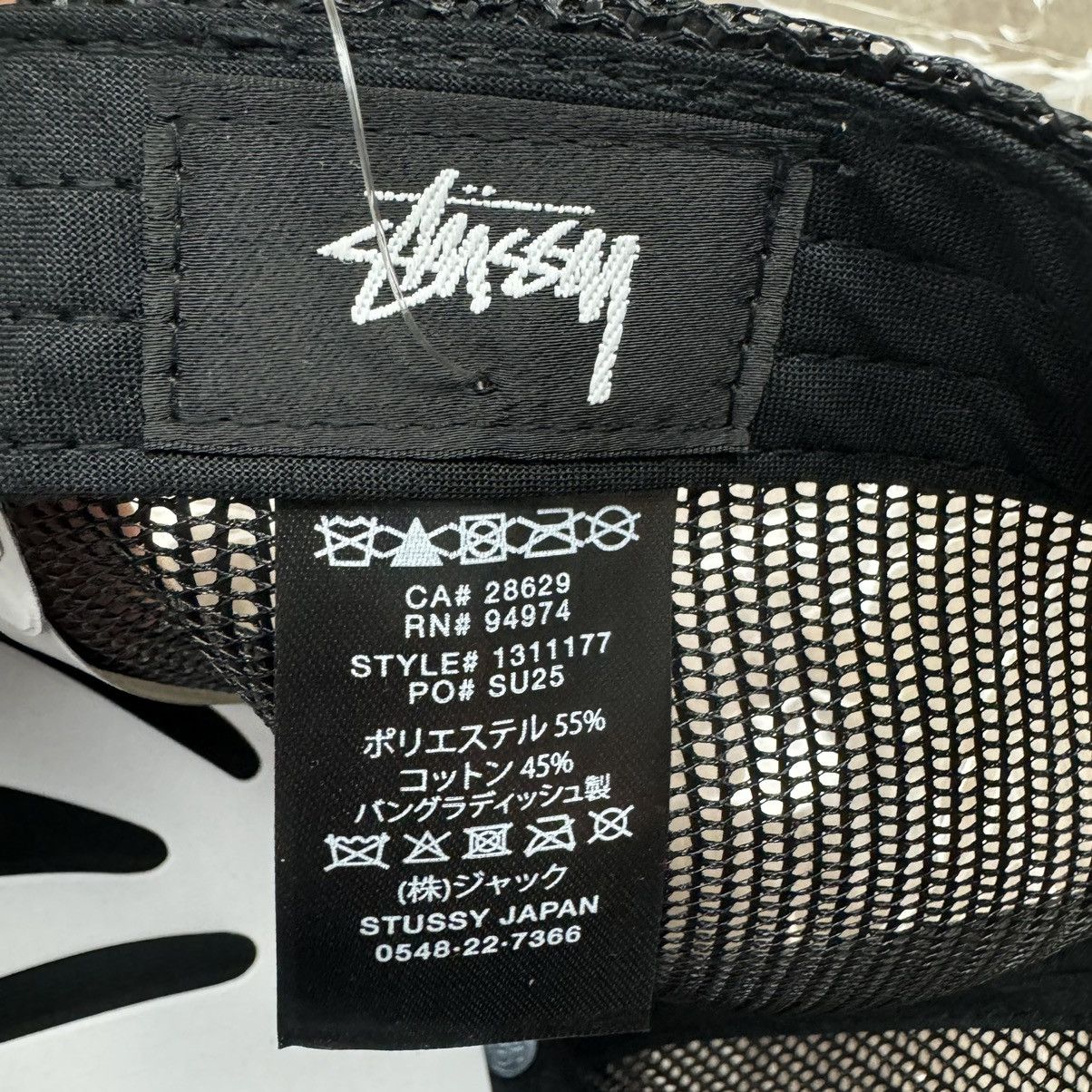 Stussy Stussy Trucker International SnapBack Black Camouflage Hat Size ONE SIZE - 10 Thumbnail