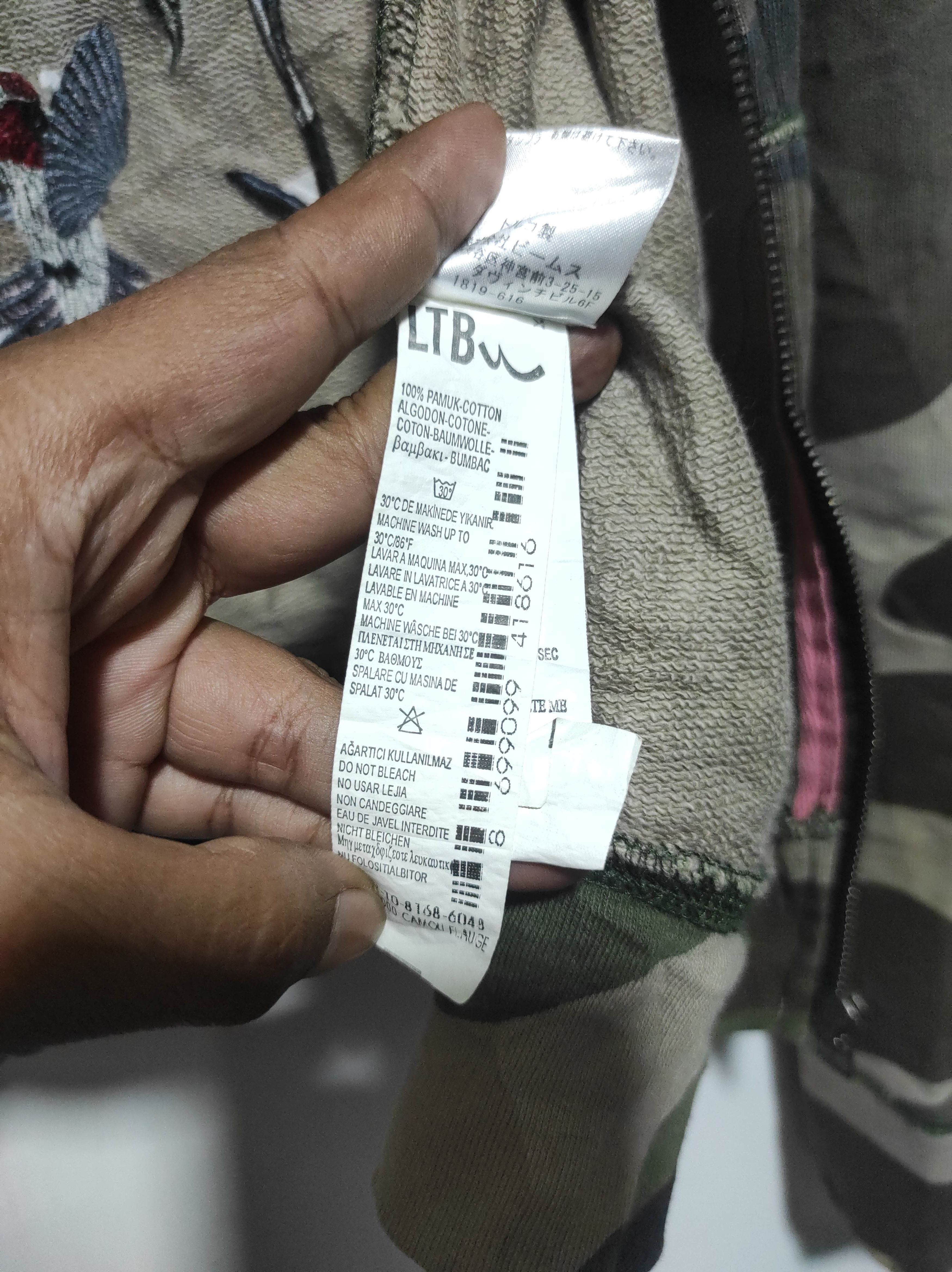 If Six Was Nine LTB Camo Embroidery Zip Fur Hoodie IfSixWasNine LGB style Size US S / EU 44-46 / 1 - 13 Thumbnail