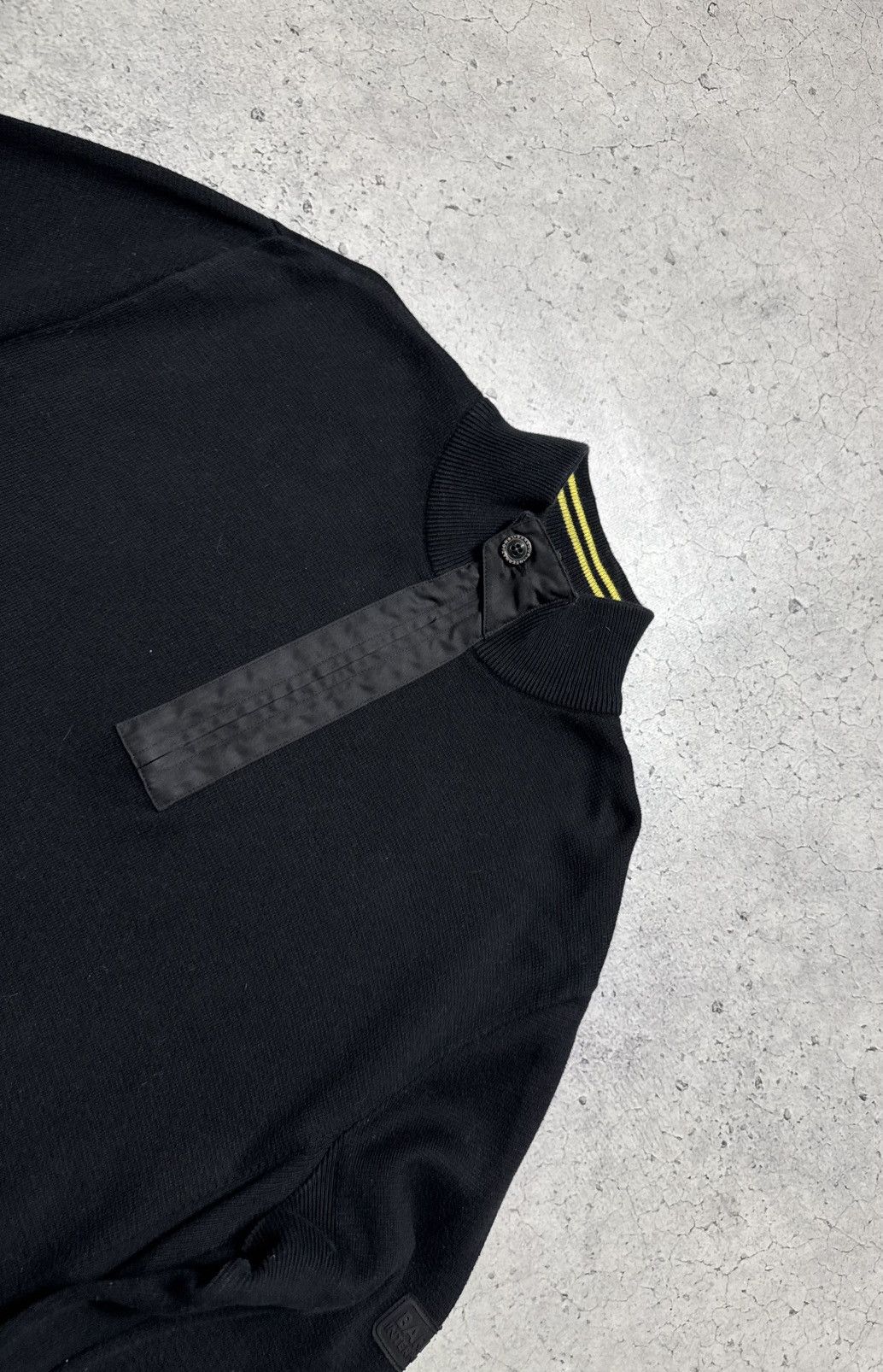 Barbour Barbour 1/4 Zip Black Sweatshirt Size L Size US L / EU 52-54 / 3 - 5 Thumbnail