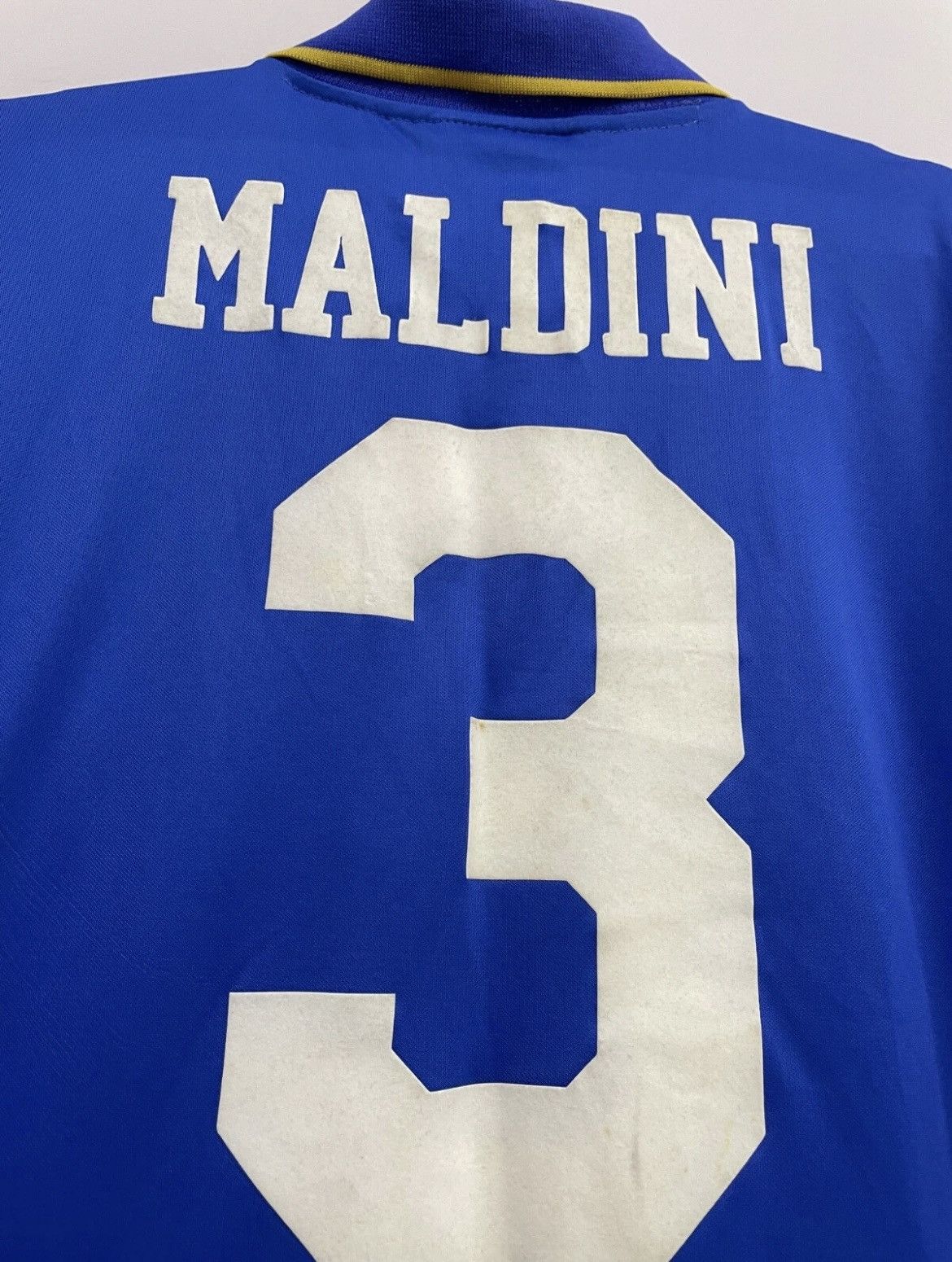 Nike Italy 1996/1997 Home Football Shirt Paolo Maldini #3 Jersey Size US XL / EU 56 / 4 - 6 Thumbnail