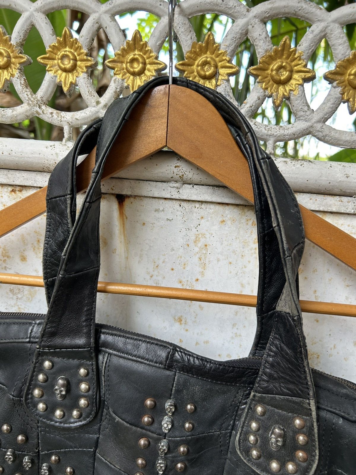 Genuine Leather VintageleatherBagSkull feellikechrome ifsixwasnine LGB Style Size ONE SIZE - 8 Thumbnail
