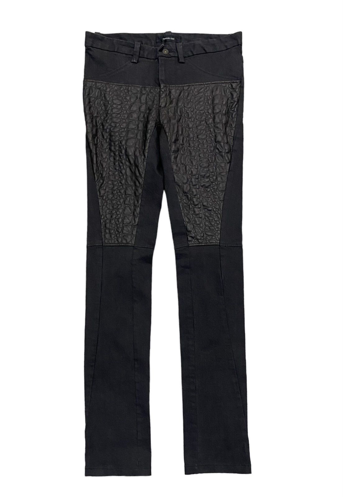 Yasuyuki Ishii SS14 Yasuyuki Ishii Autre-Y Crocodile pants Size 32" / US 10 / IT 46 - 2 Thumbnail