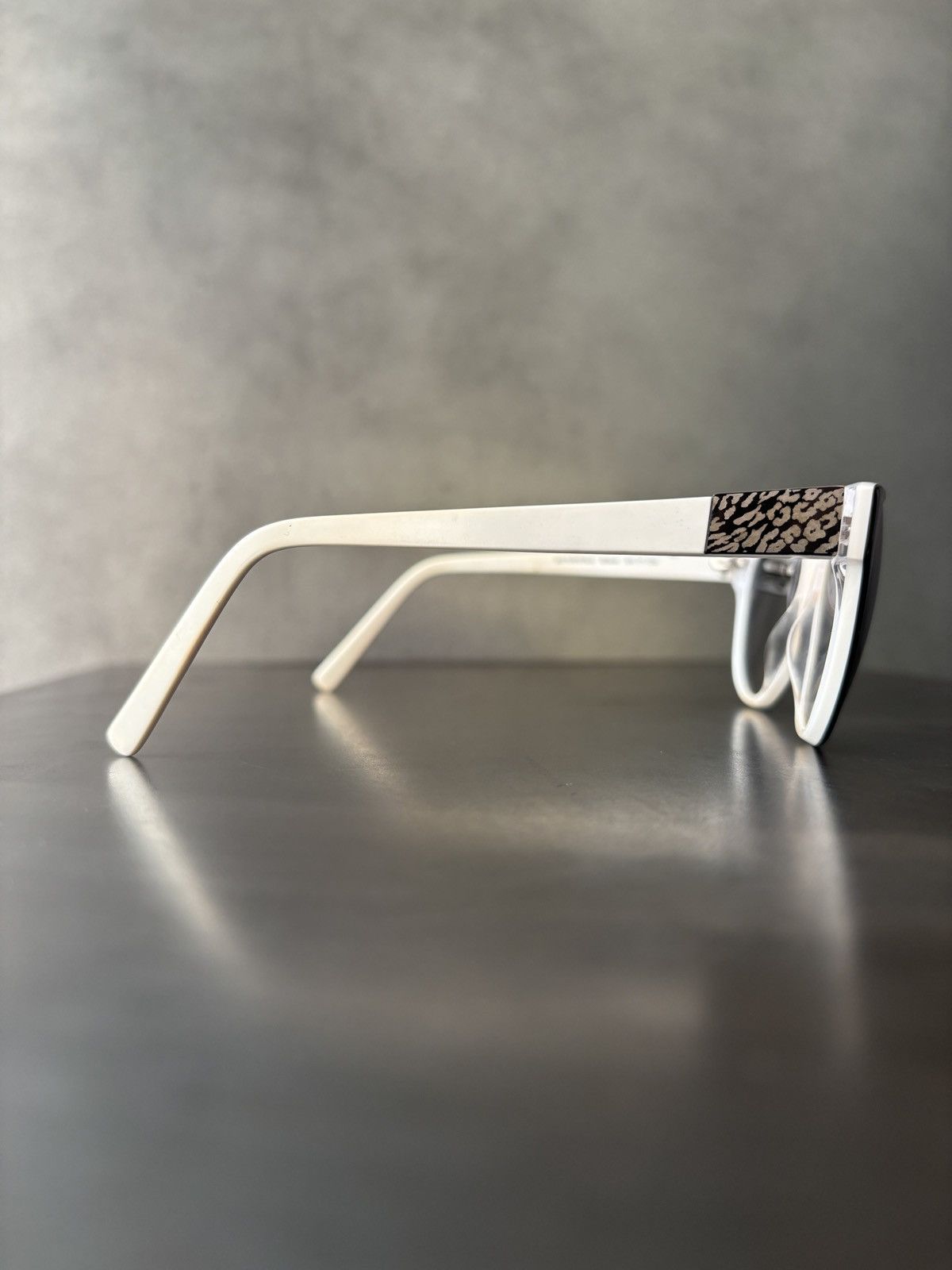 Japanese Brand Mizyake Eyeglasses Made in Japan Elephant Print Y2K 2000s Size ONE SIZE - 4 Thumbnail