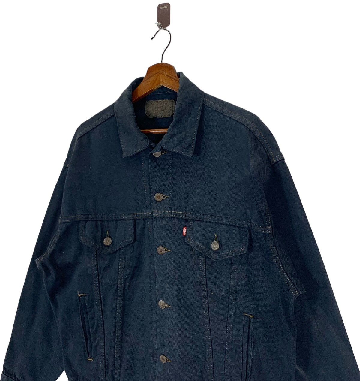 Levi's 🔥🔥 VINTAGE LEVIS DENIM TRUCKERS JACKET Size US M / EU 48-50 / 2 - 3 Thumbnail
