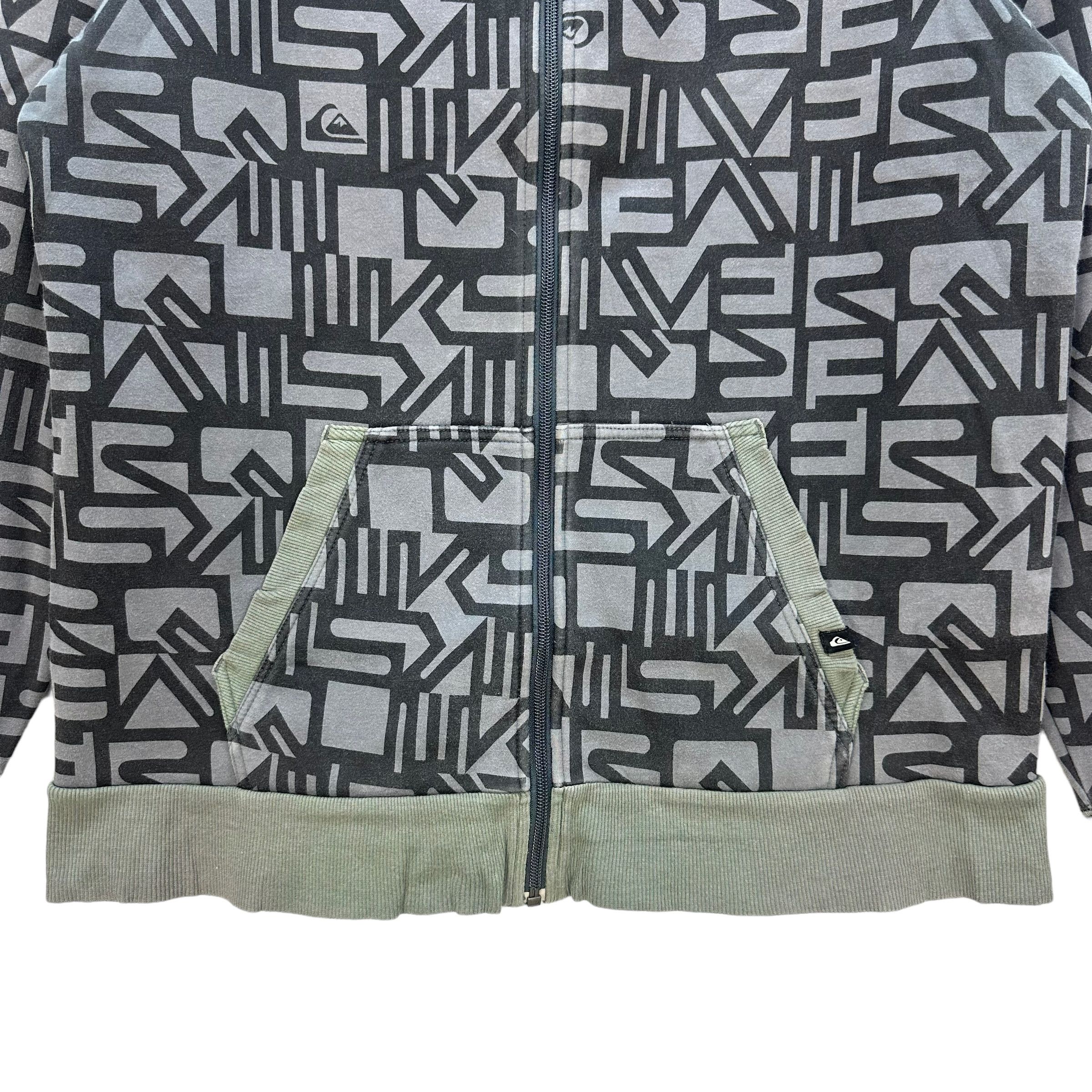 Quiksilver QUIKSILVER ALLOVER PRINT ZIPPER HOODIES #8711-022 Size US L / EU 52-54 / 3 - 3 Thumbnail
