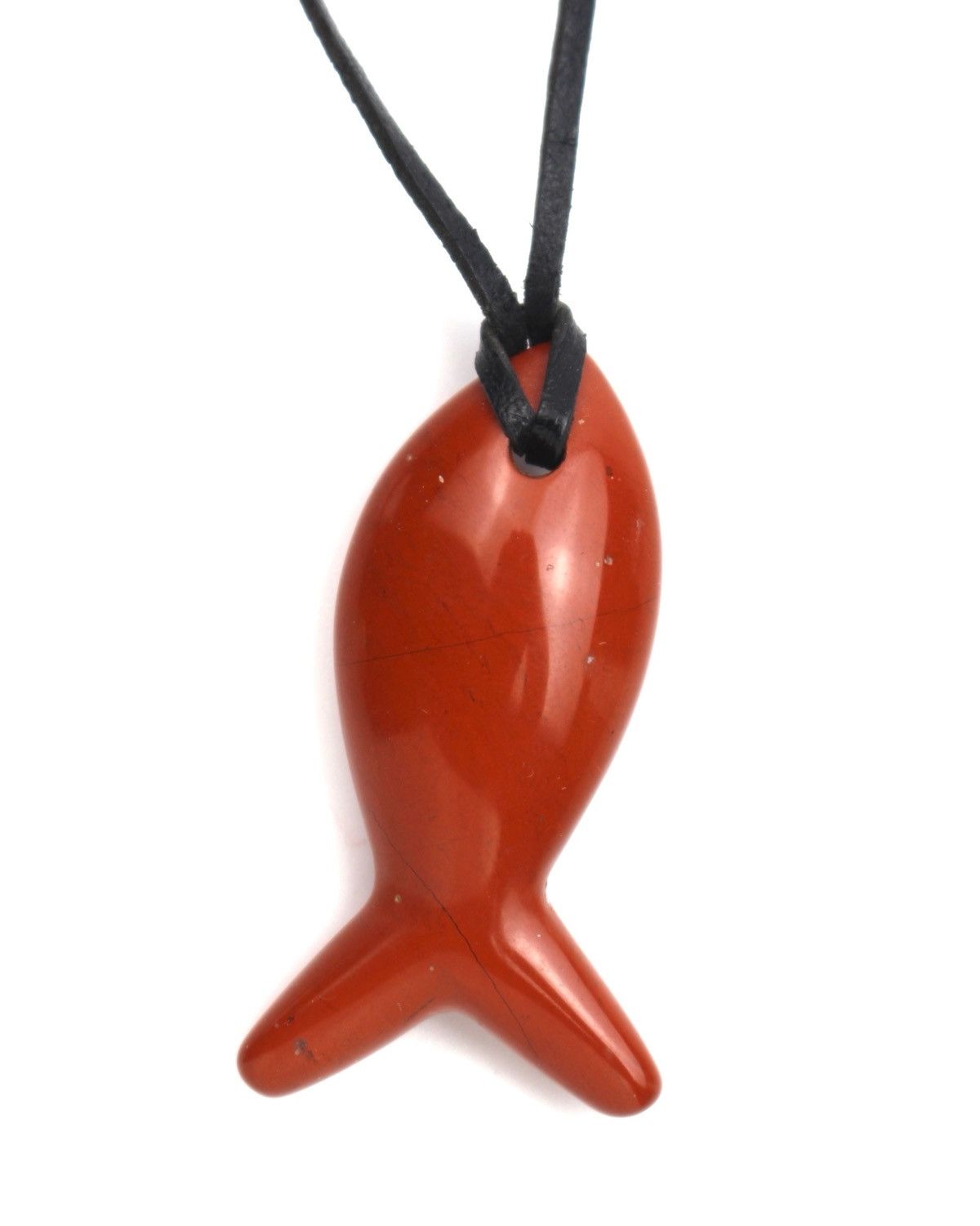 Vintage 2000S JAPANESE MADE BRICK-RED KOI FISH CHARM NECKLACE Size ONE SIZE - 1 Thumbnail