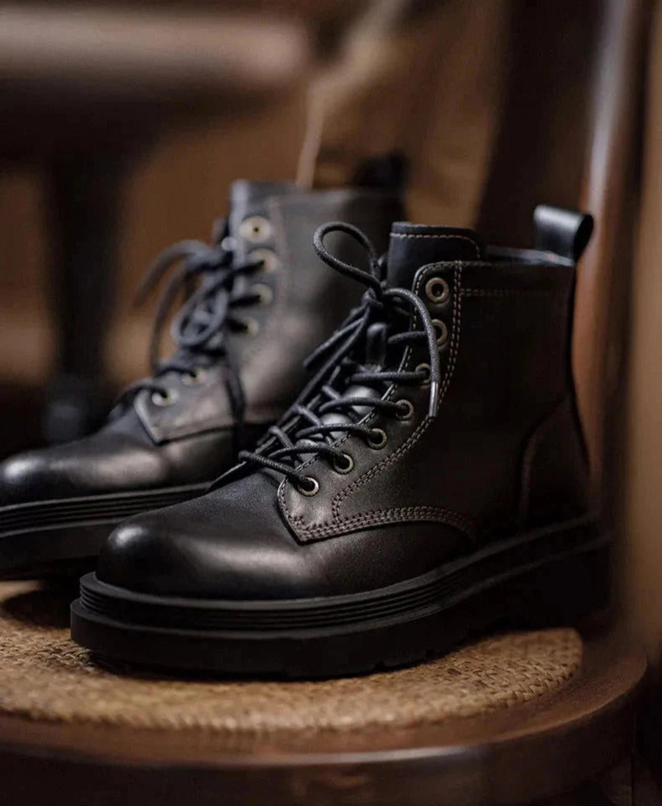 Other Contrast Stitch Military Boots Size US 11 / EU 44 - 8 Thumbnail