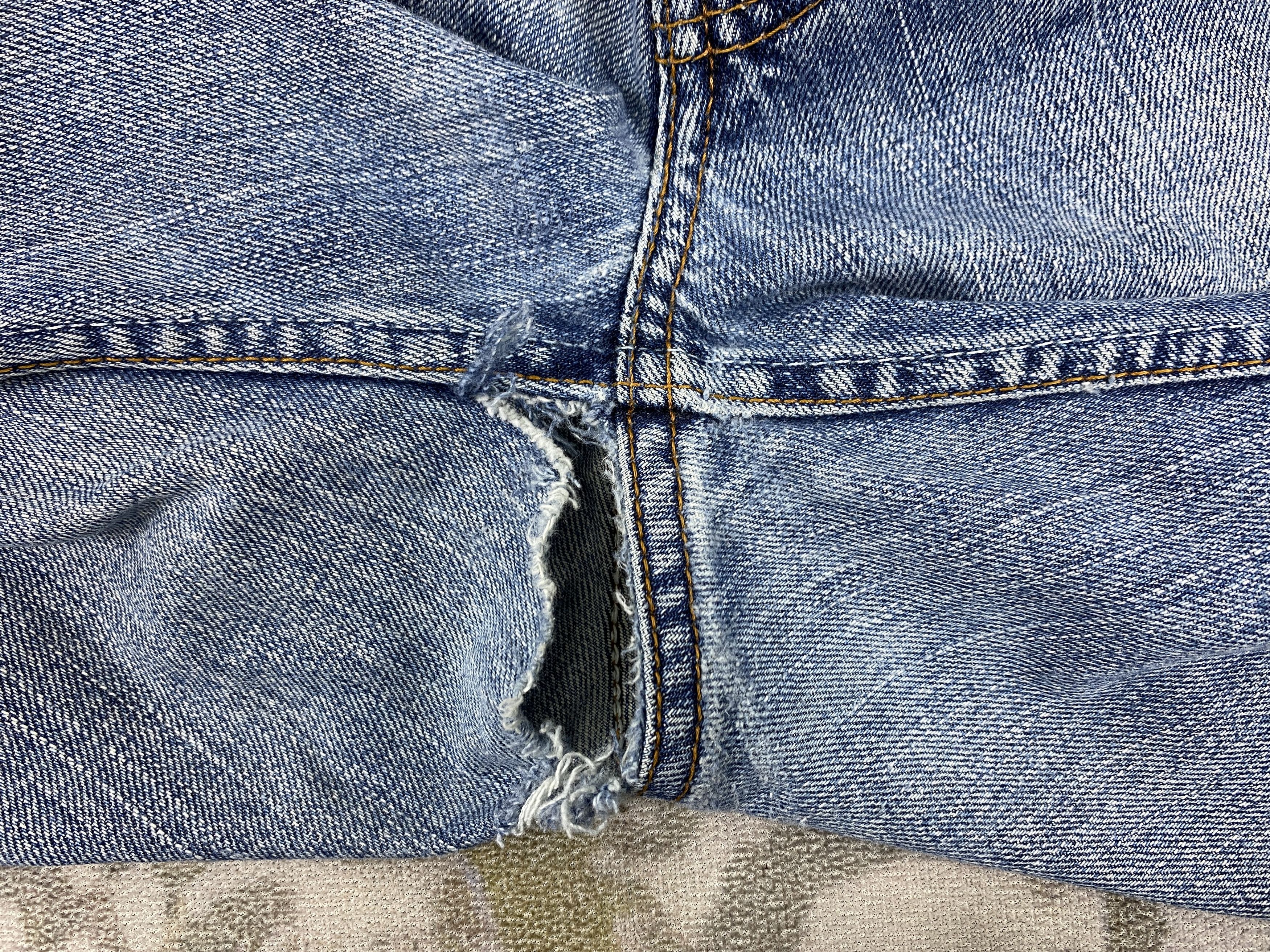 Levi's Distressed Blue Vintage Levi's 502 Jeans 34x34.5 - JN3564 Size US 34 / EU 50 - 13 Thumbnail