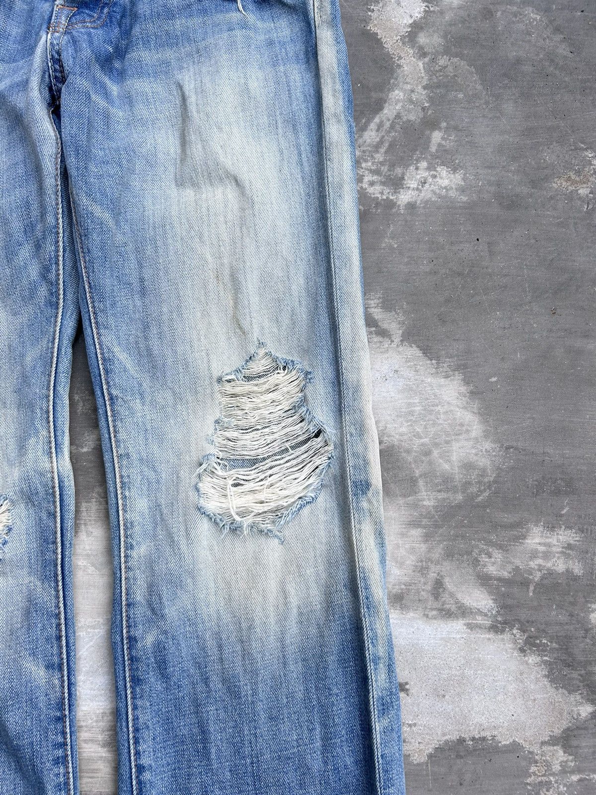 Abercrombie & Fitch × Vintage Abercrombie & Fitch Distressed Denim Size US 33 - 19 Thumbnail