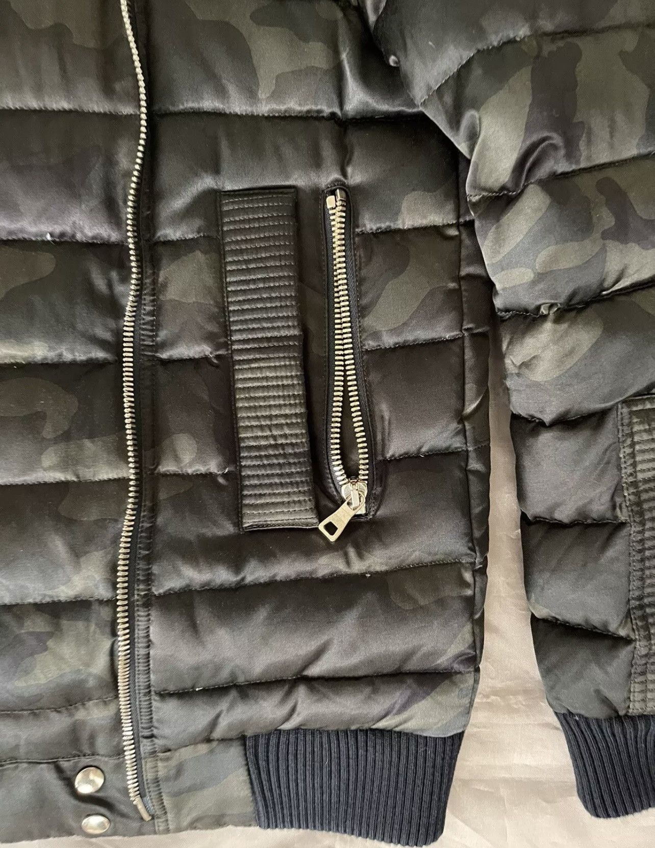 Balmain BALMAIN Camouflage Shell-down Puffer Jacket Size L $3600 Size US L / EU 52-54 / 3 - 2 Thumbnail