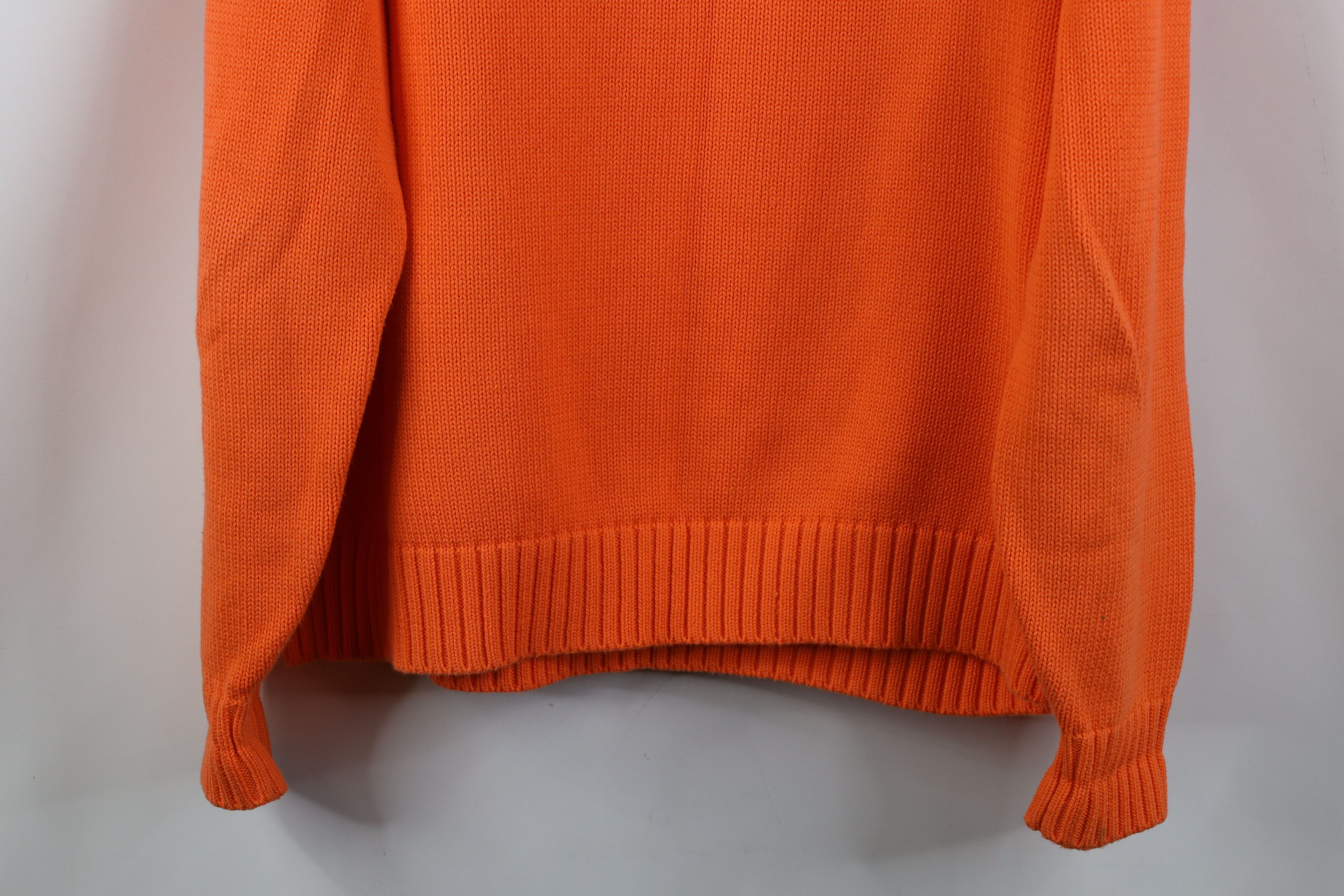 Lands' End Vintage 90s Lands End University of Findlay Golf Sweater Size US L / EU 52-54 / 3 - 12 Thumbnail
