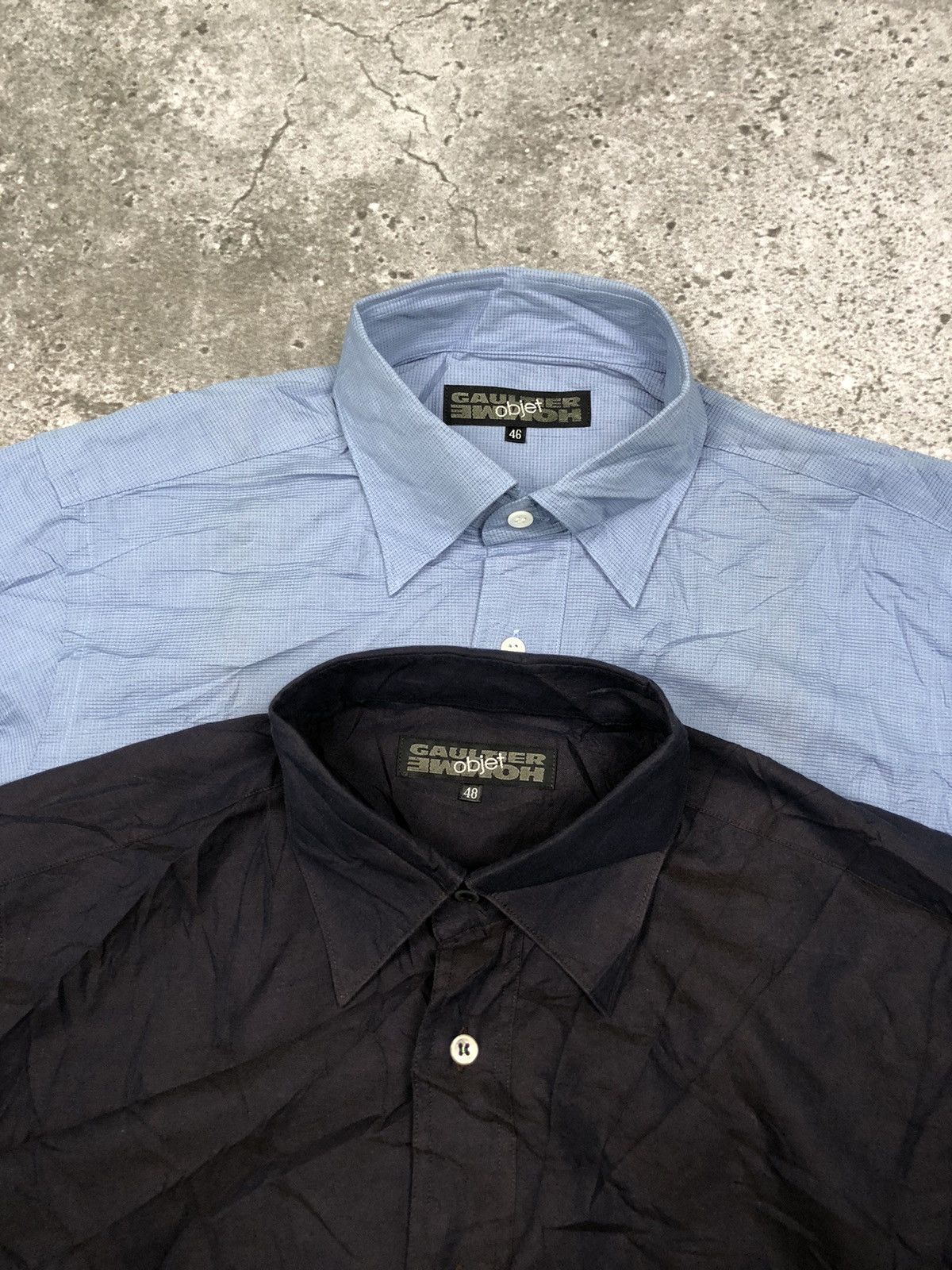 Gaultier Homme Objet “Bundling” GAULTIER HOMME OBJECT Button Shirts Size US L / EU 52-54 / 3 - 2 Thumbnail